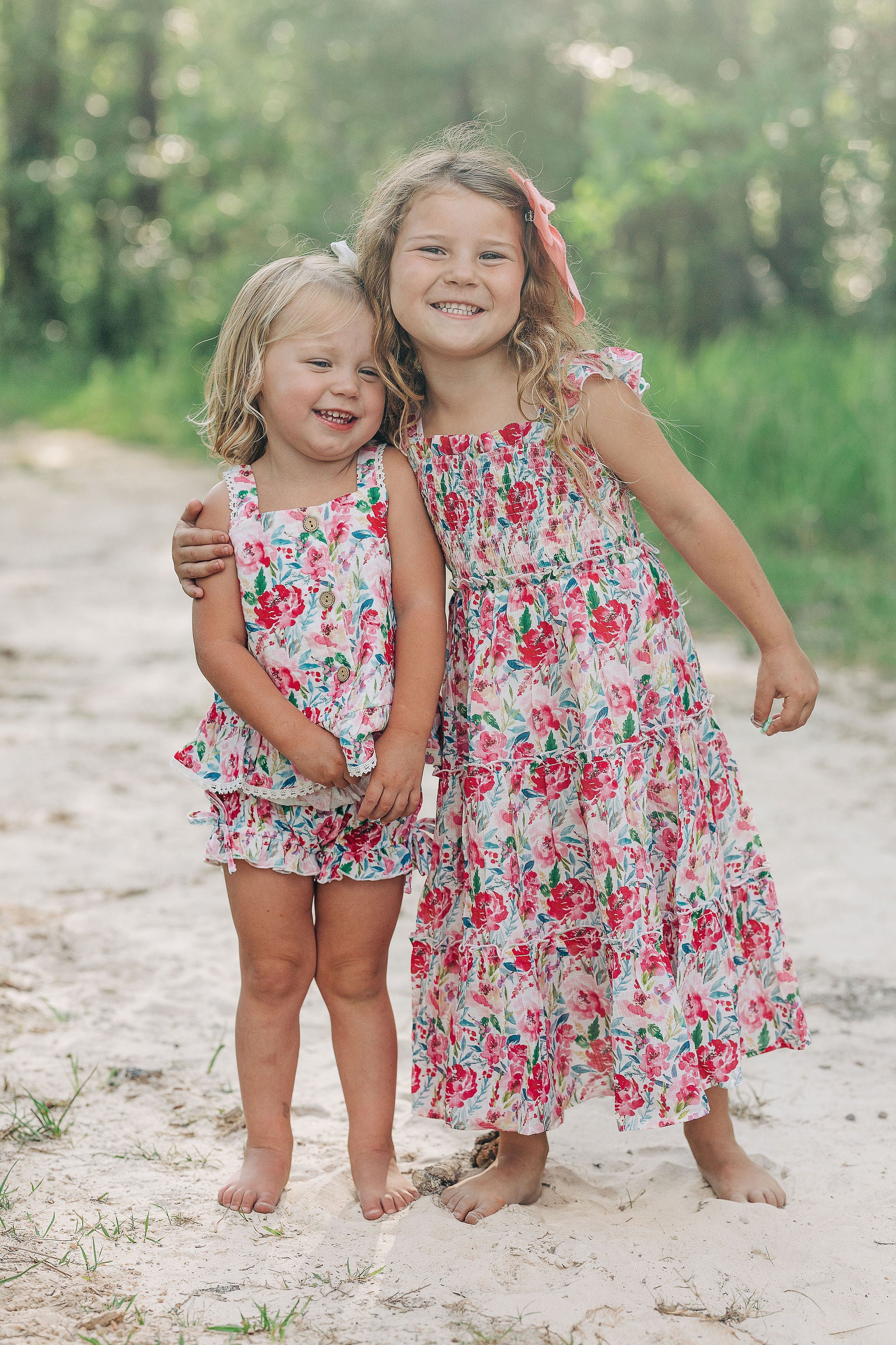 Fiona Maxi Dress - Sakura Blossom