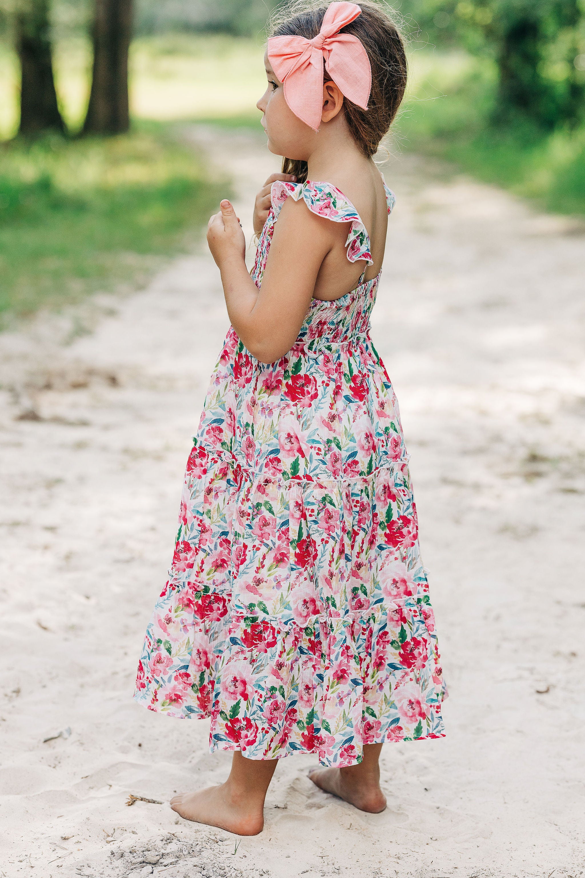 Fiona Maxi Dress - Sakura Blossom