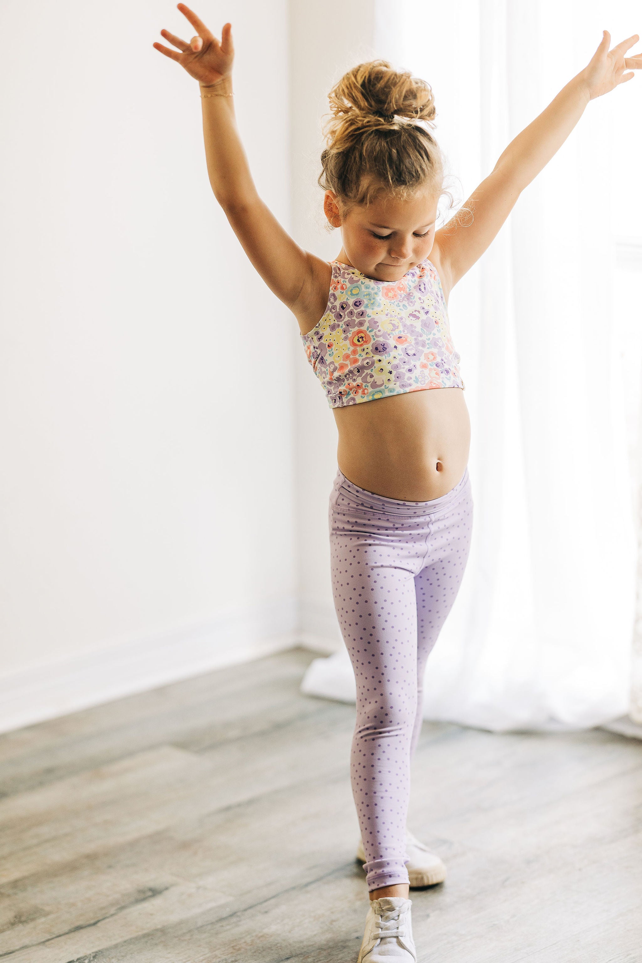 Active Leggings - Whispering Garden (Runs Small)