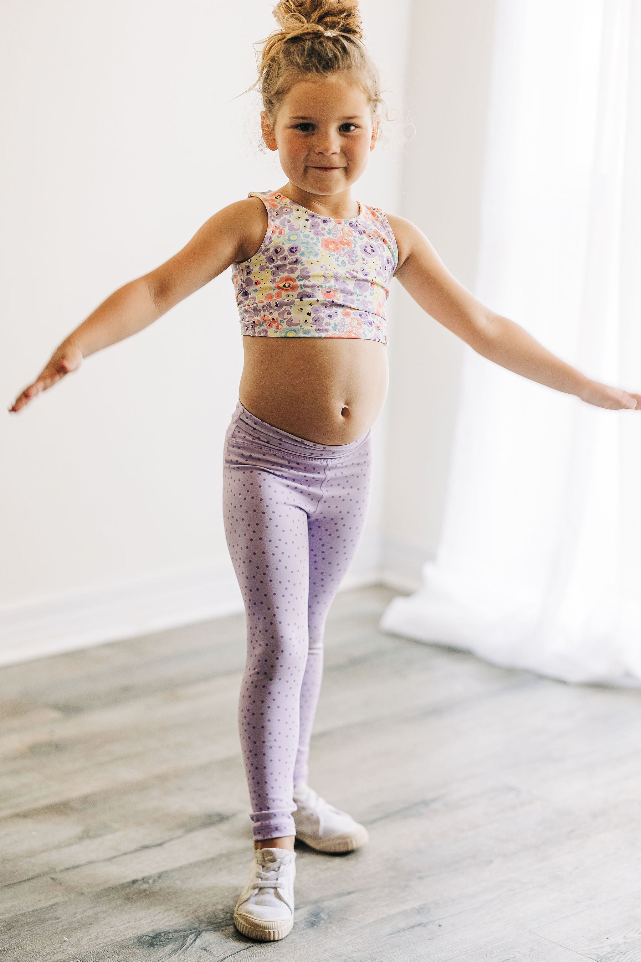 Active Leggings - Whispering Garden (Runs Small)