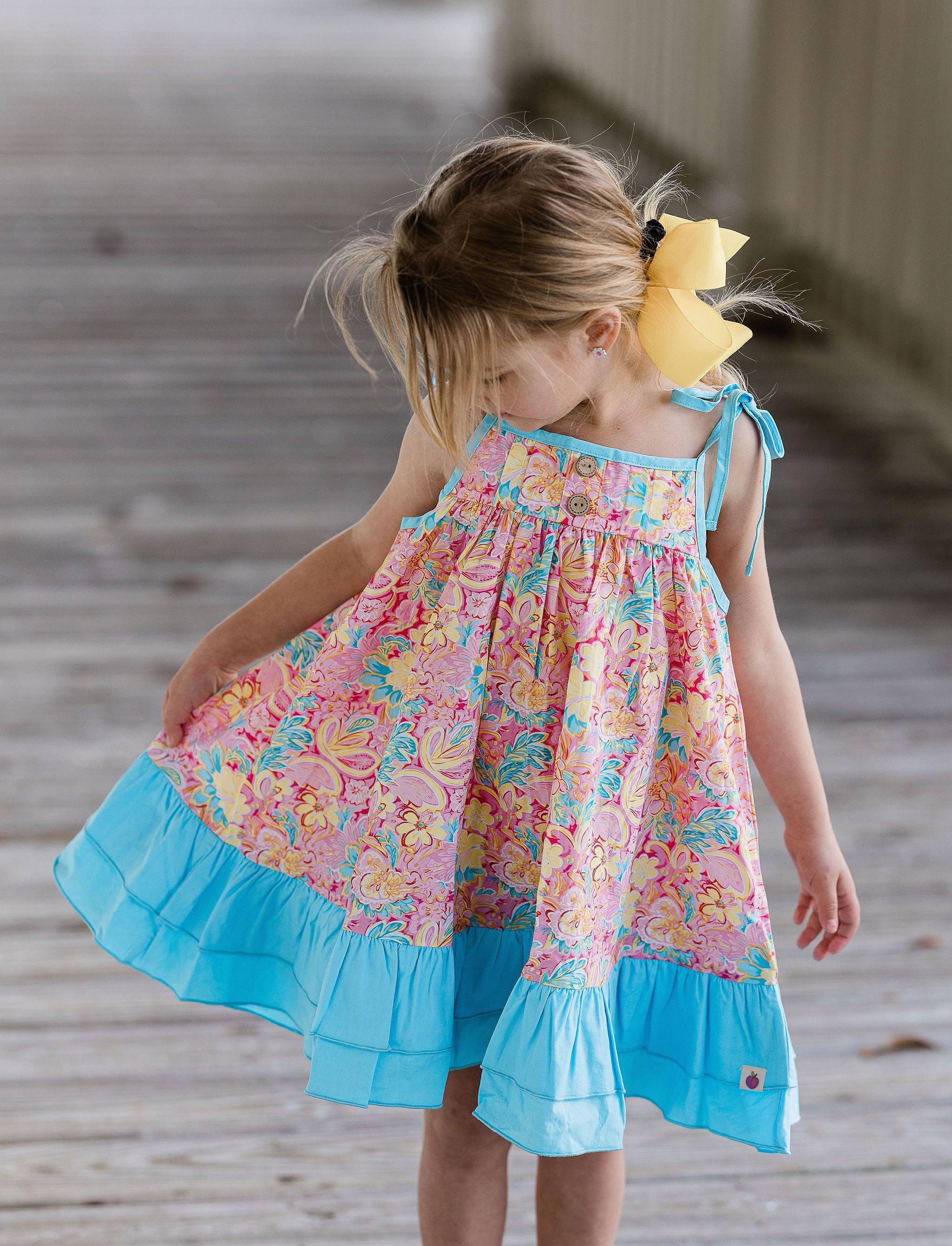 Stella Dress - Hula Pink