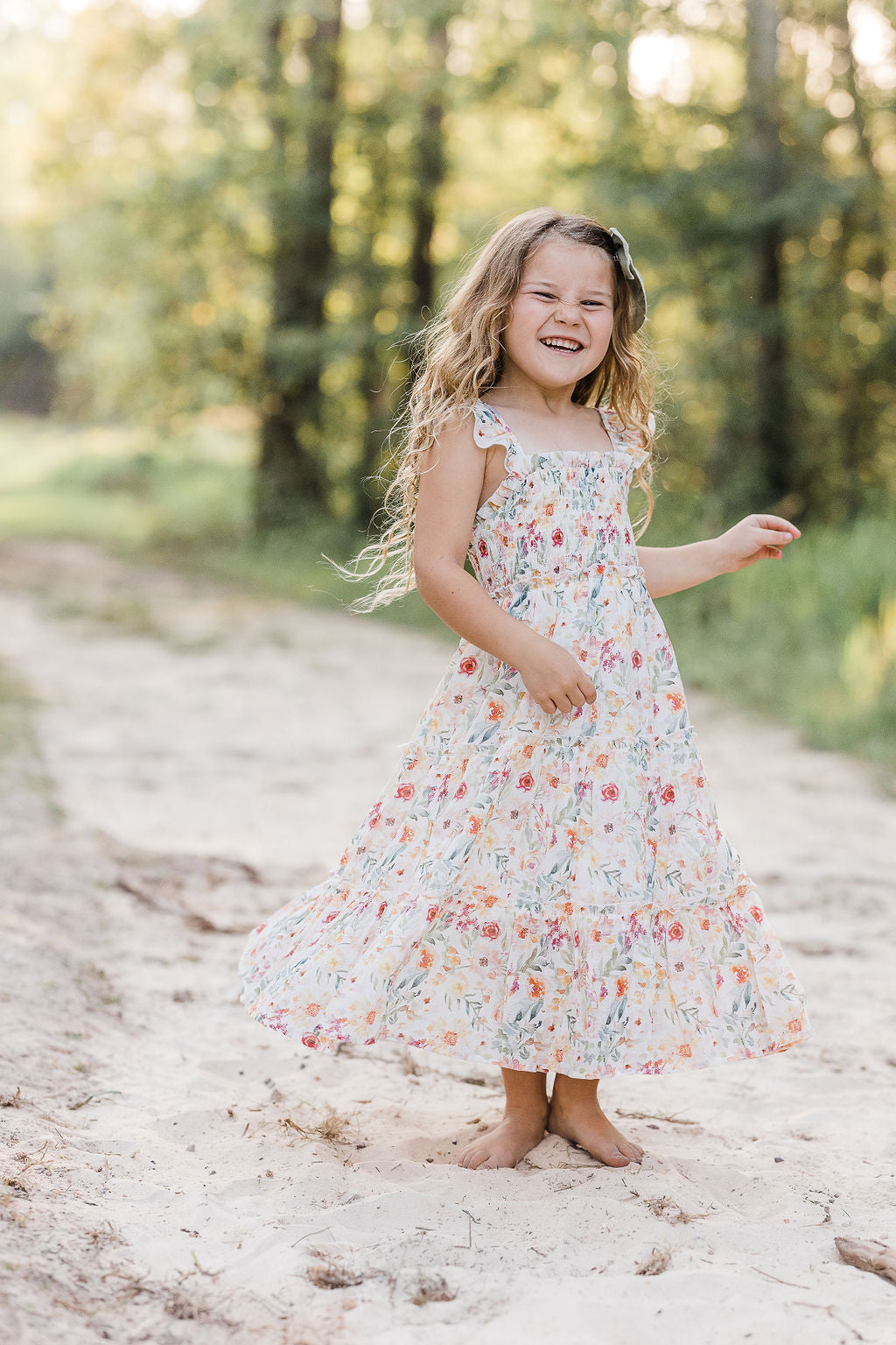 Fiona Maxi Dress - Sweet As A Peach