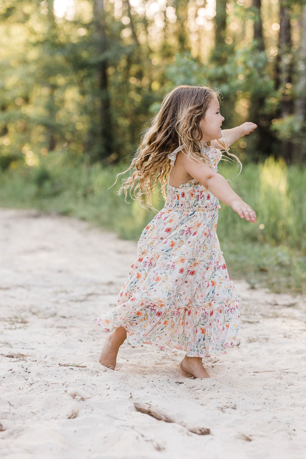 Fiona Maxi Dress - Sweet As A Peach