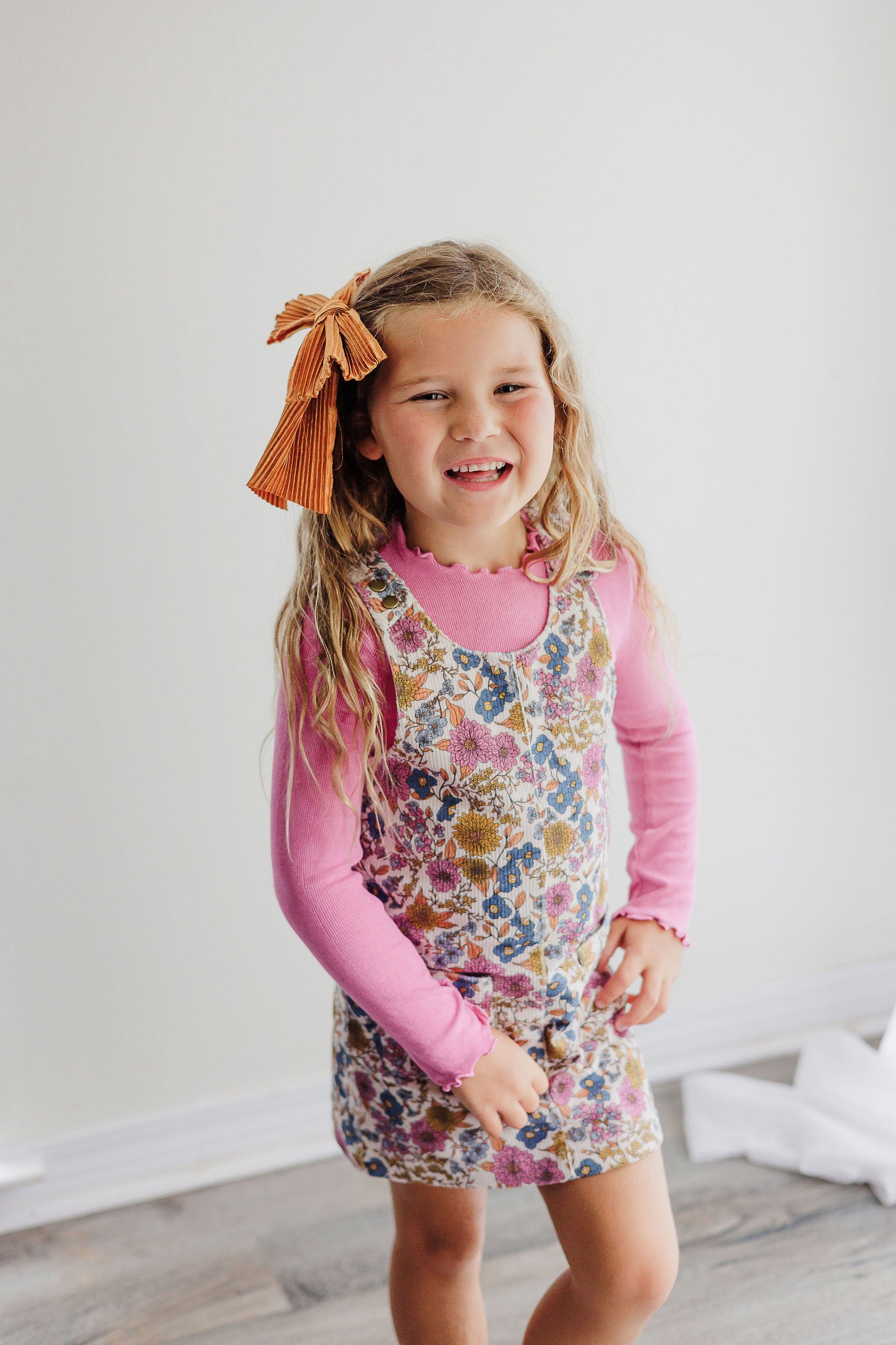 Parker Corduroy Jumper Set - Violet Fields