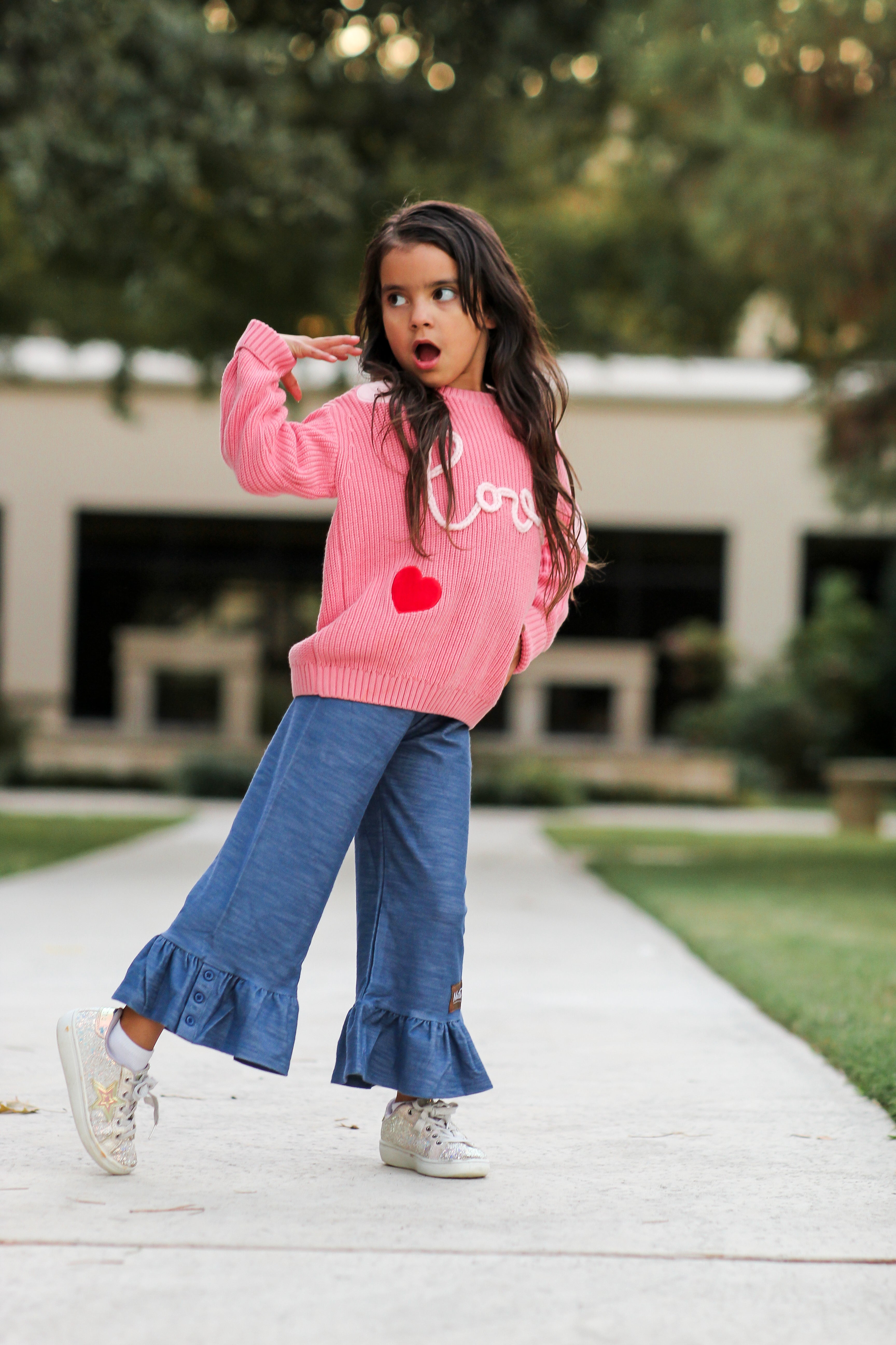 Embroidered Sweater - Knit With Love