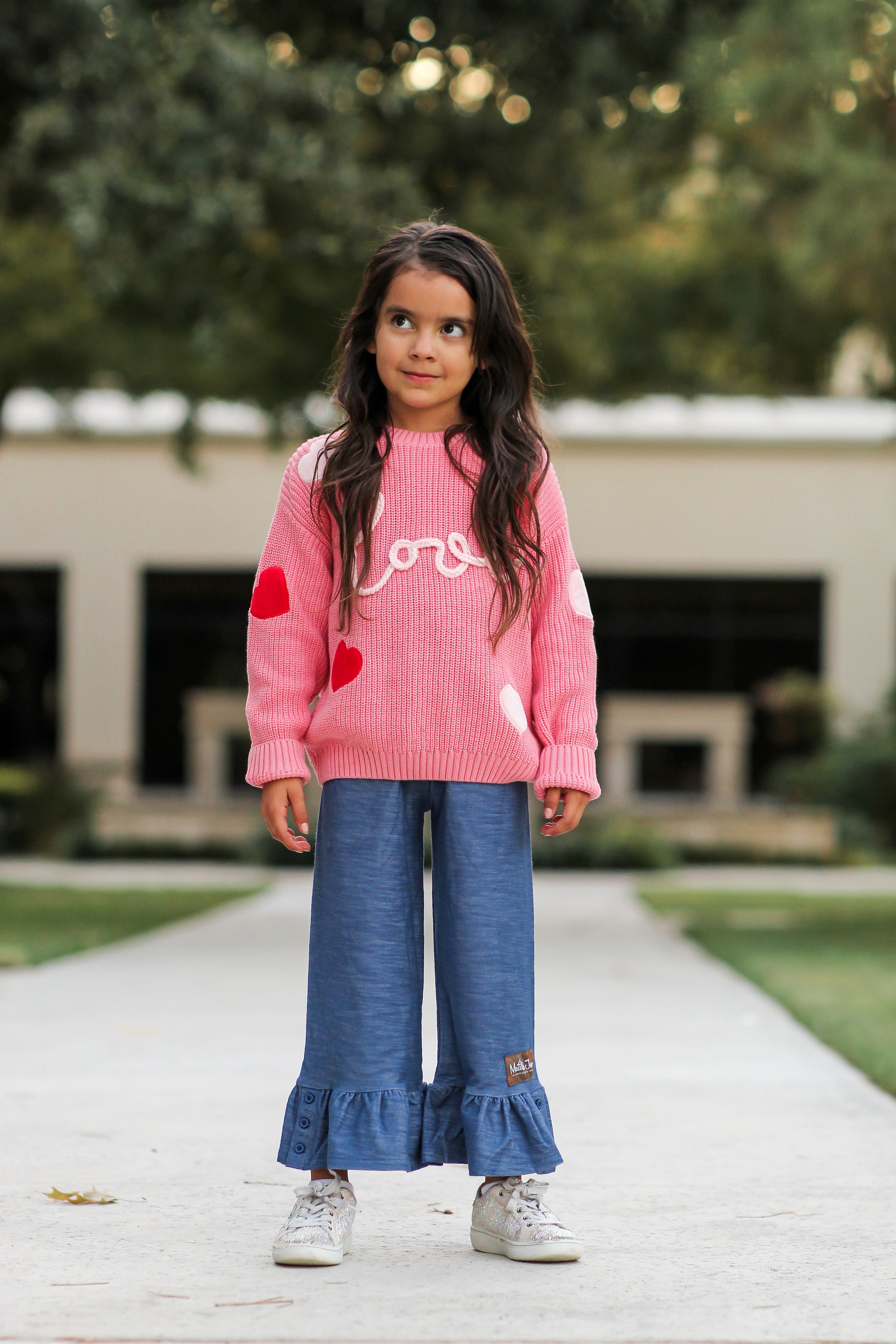 Embroidered Sweater - Knit With Love