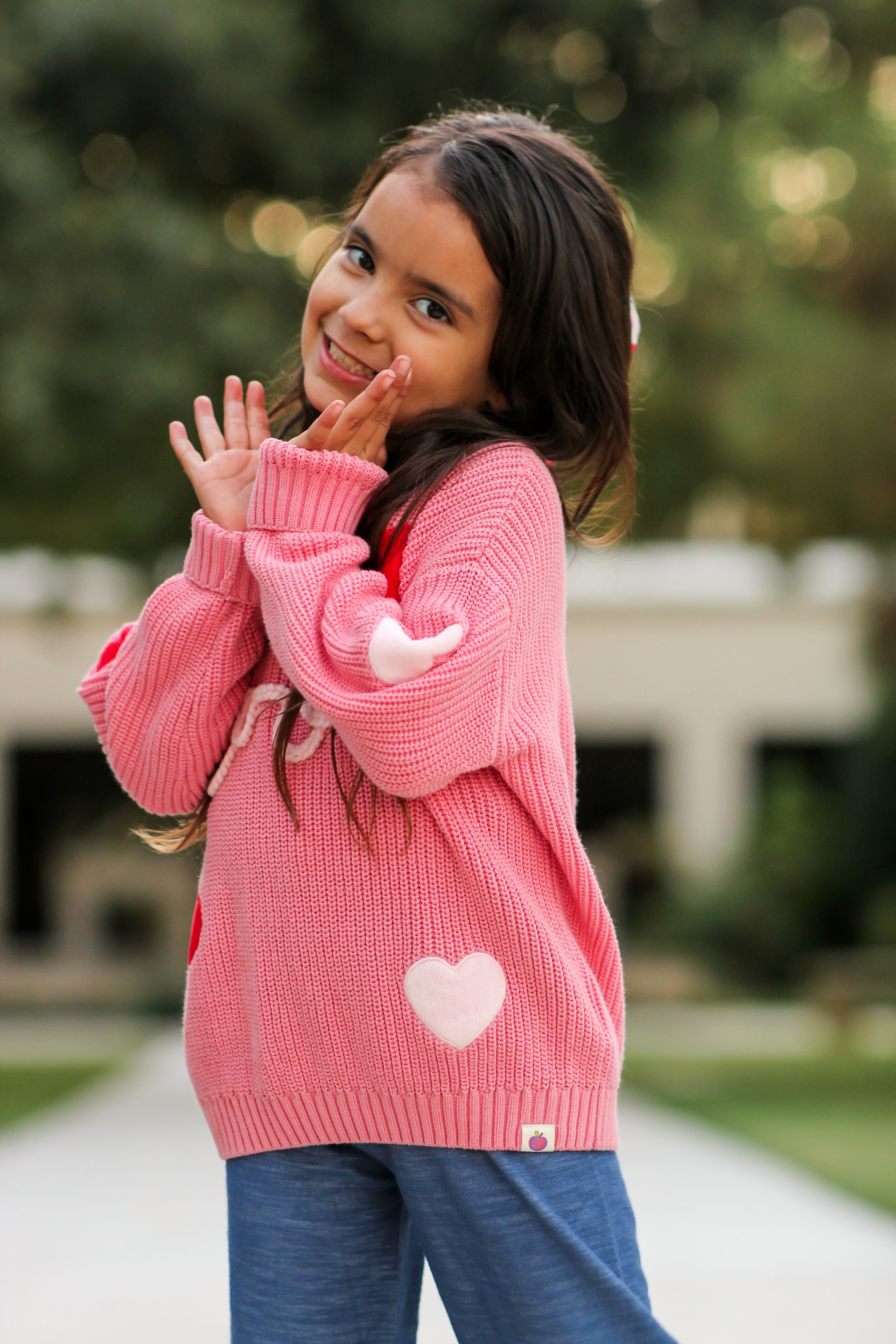 Embroidered Sweater - Knit With Love