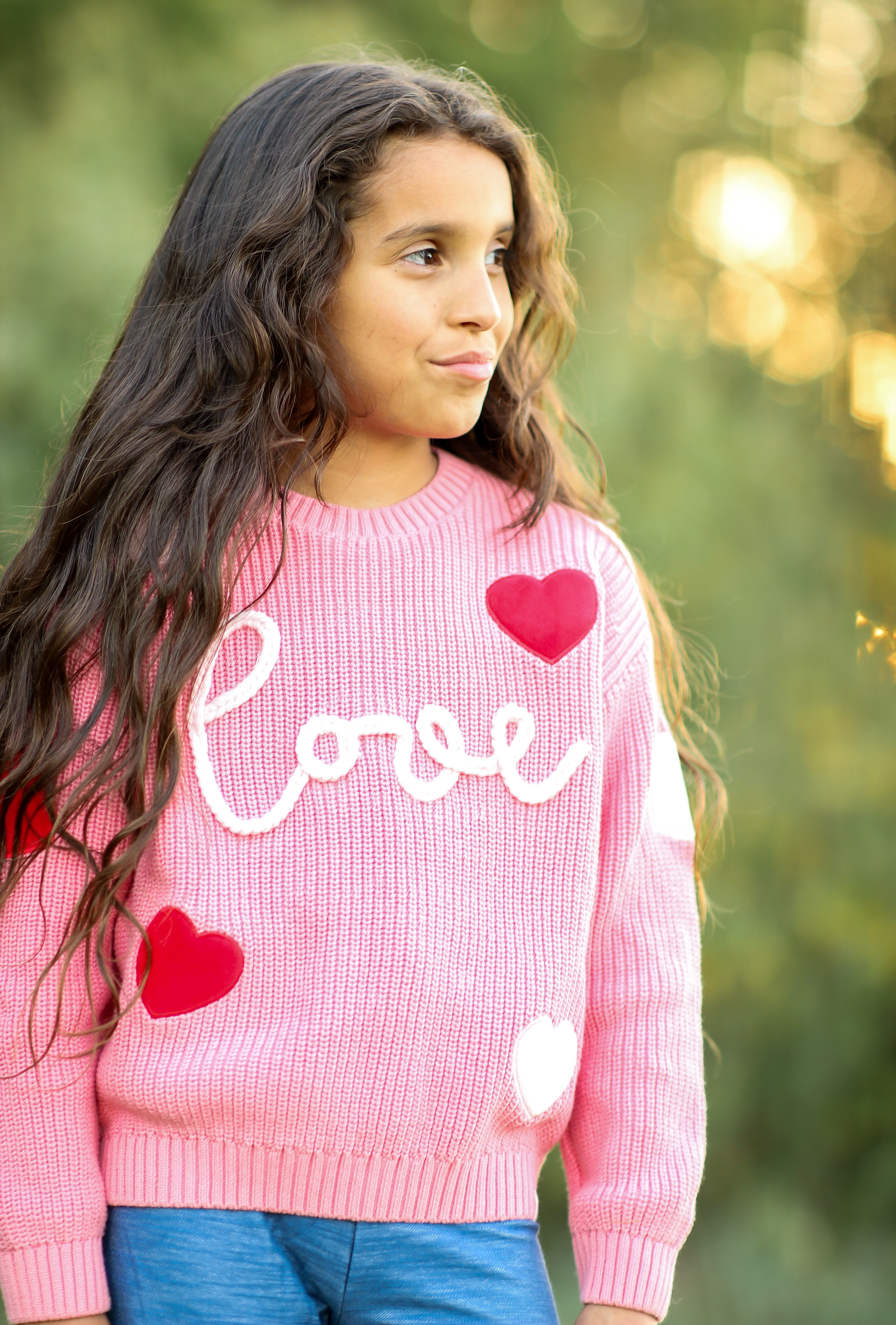 Embroidered Sweater - Knit With Love