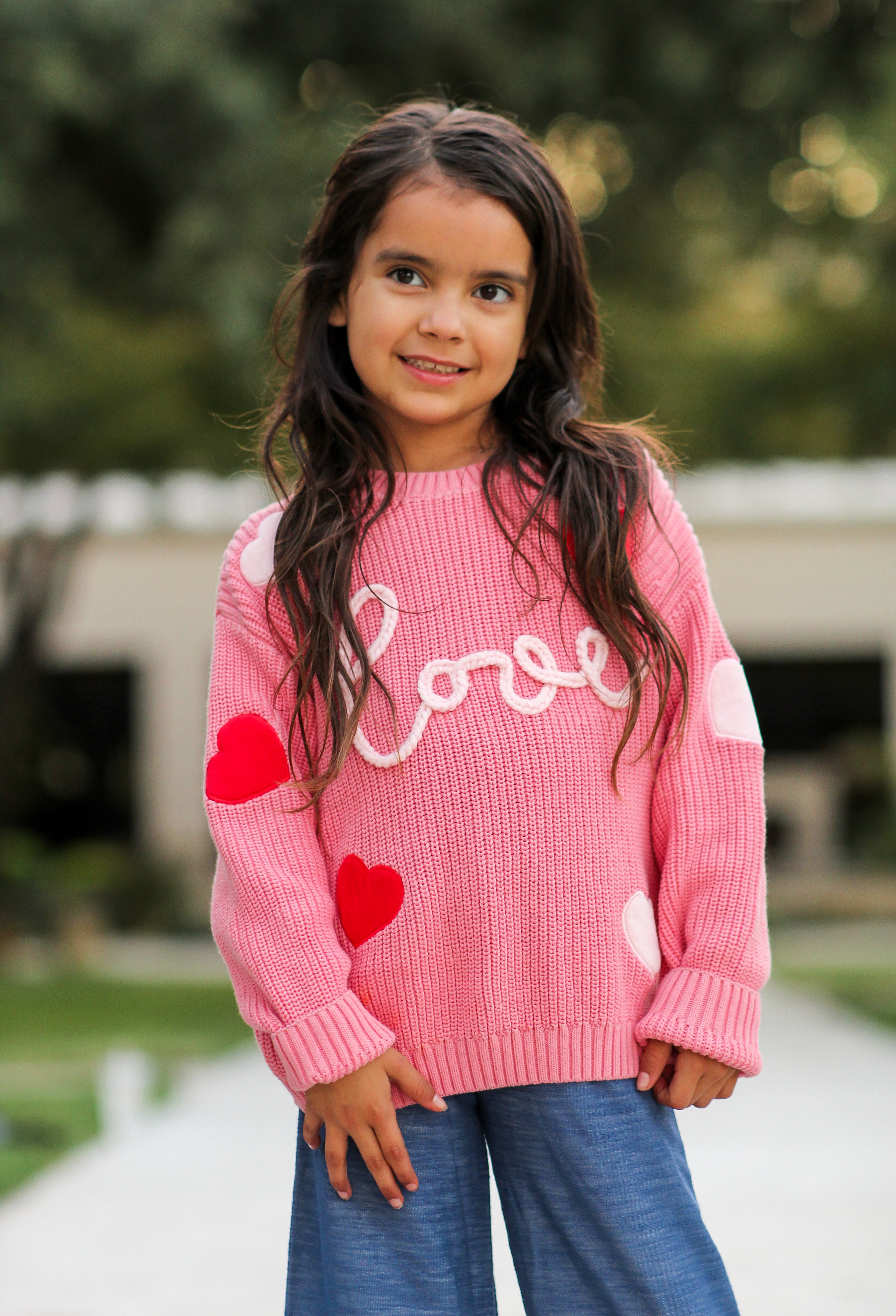 Embroidered Sweater - Knit With Love