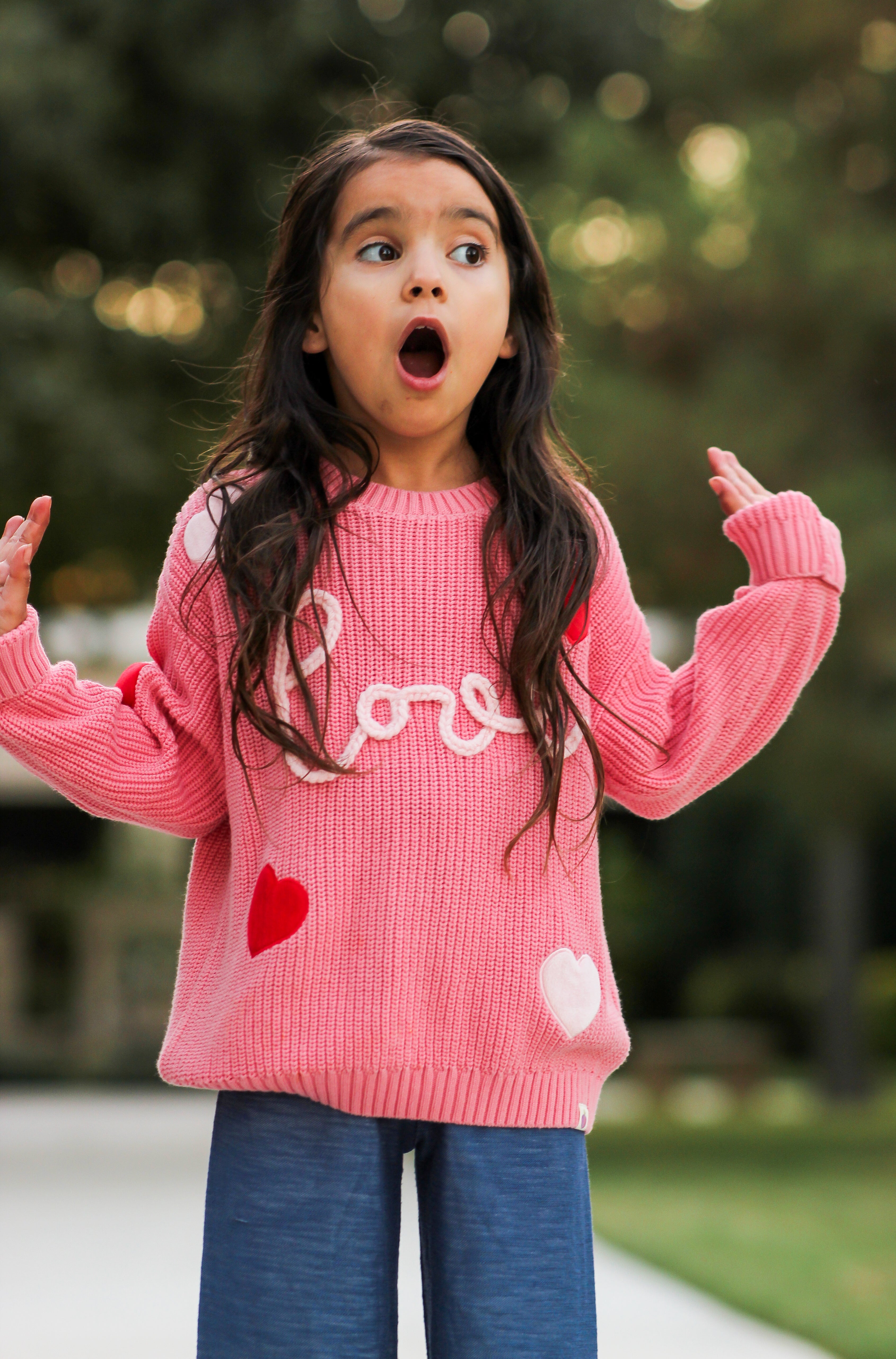 Embroidered Sweater - Knit With Love