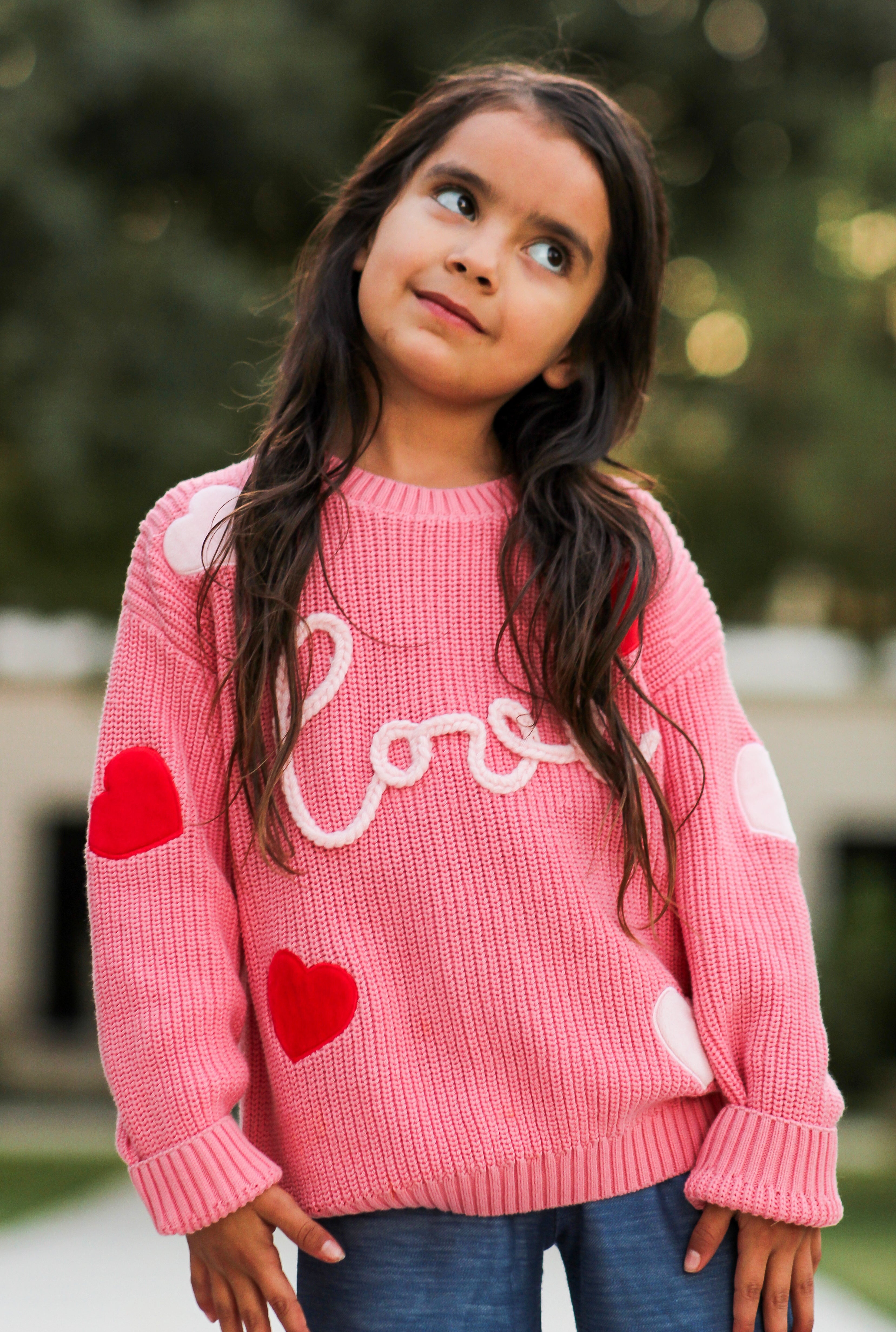 Embroidered Sweater - Knit With Love