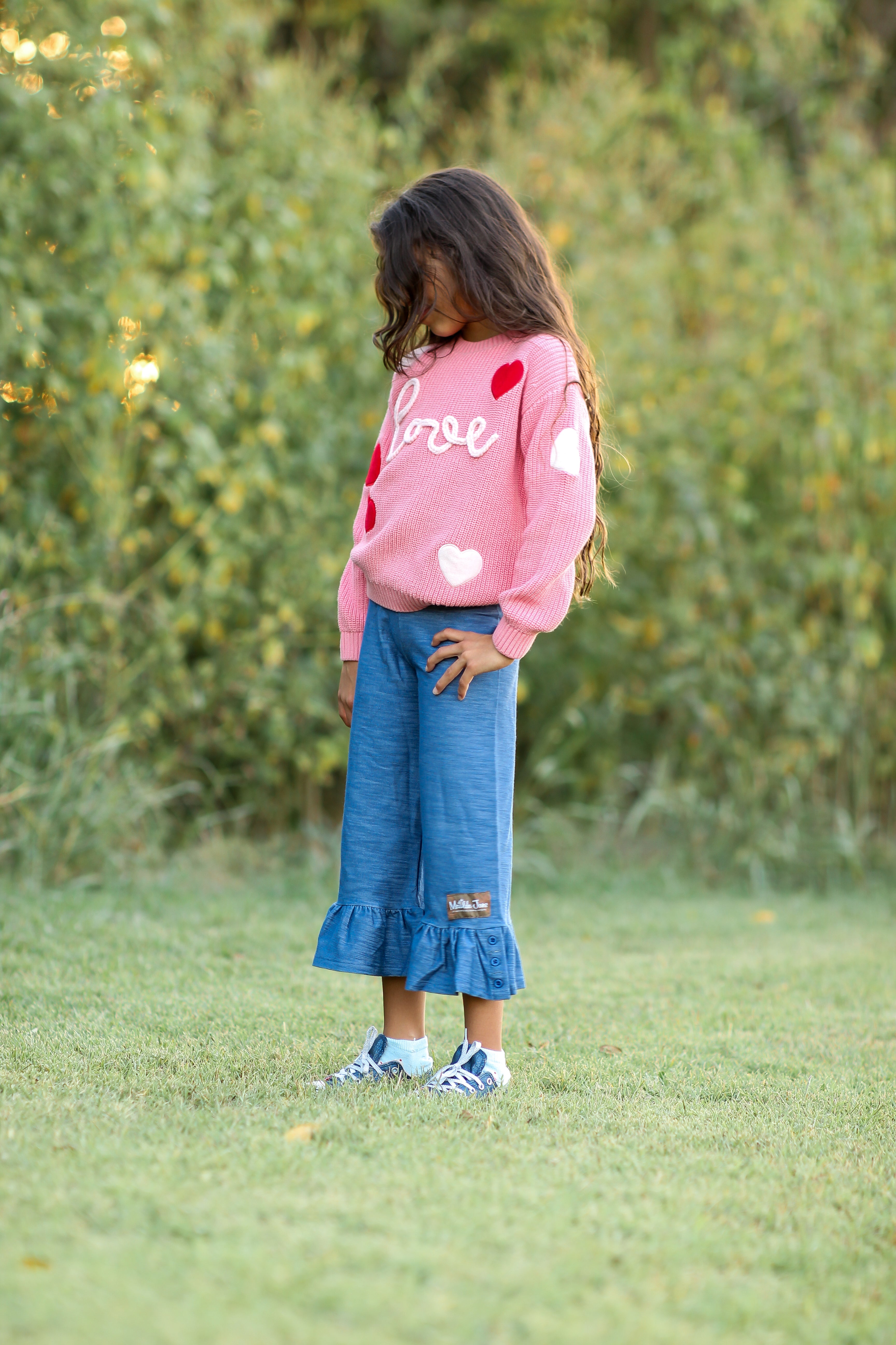 Embroidered Sweater - Knit With Love