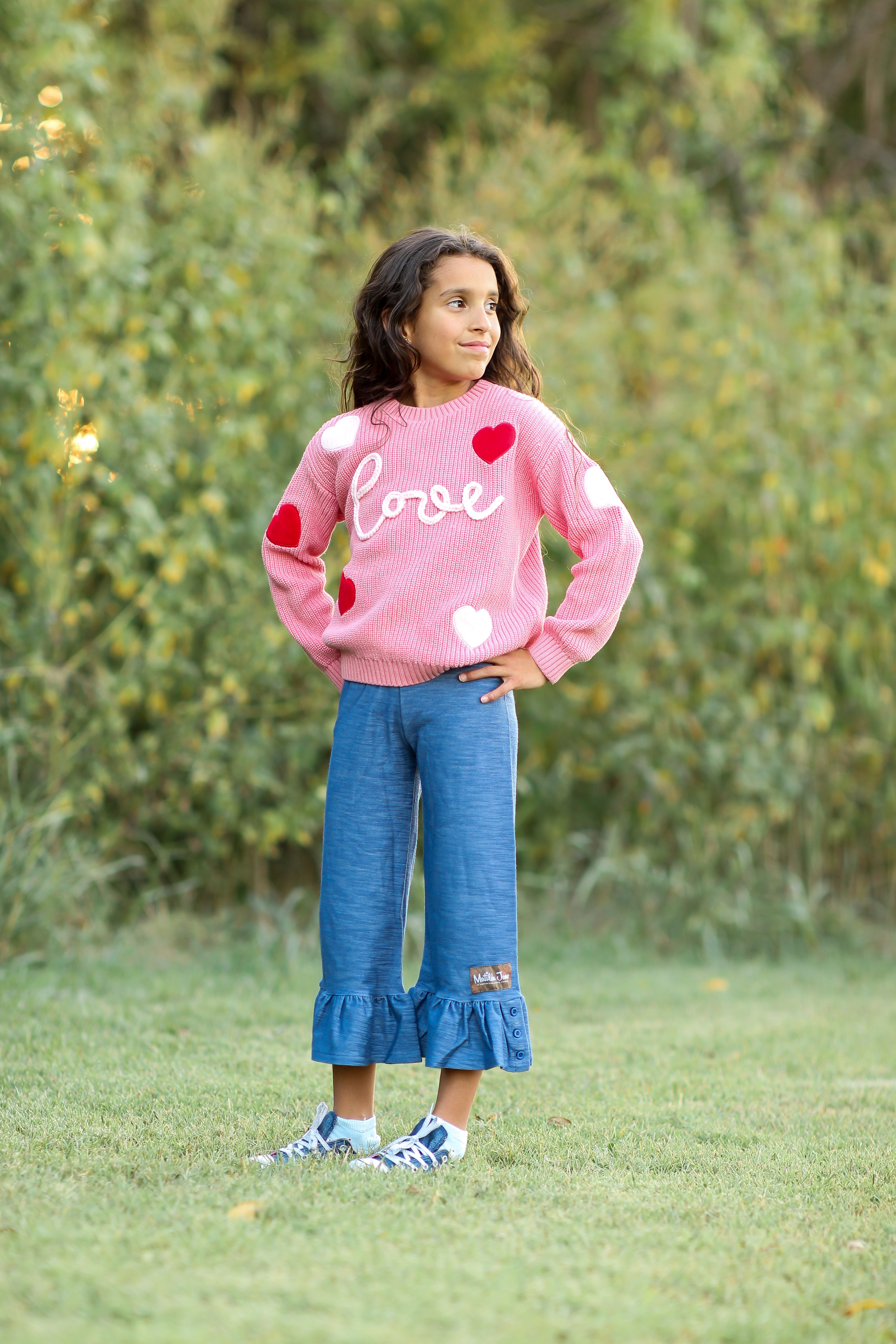 Embroidered Sweater - Knit With Love