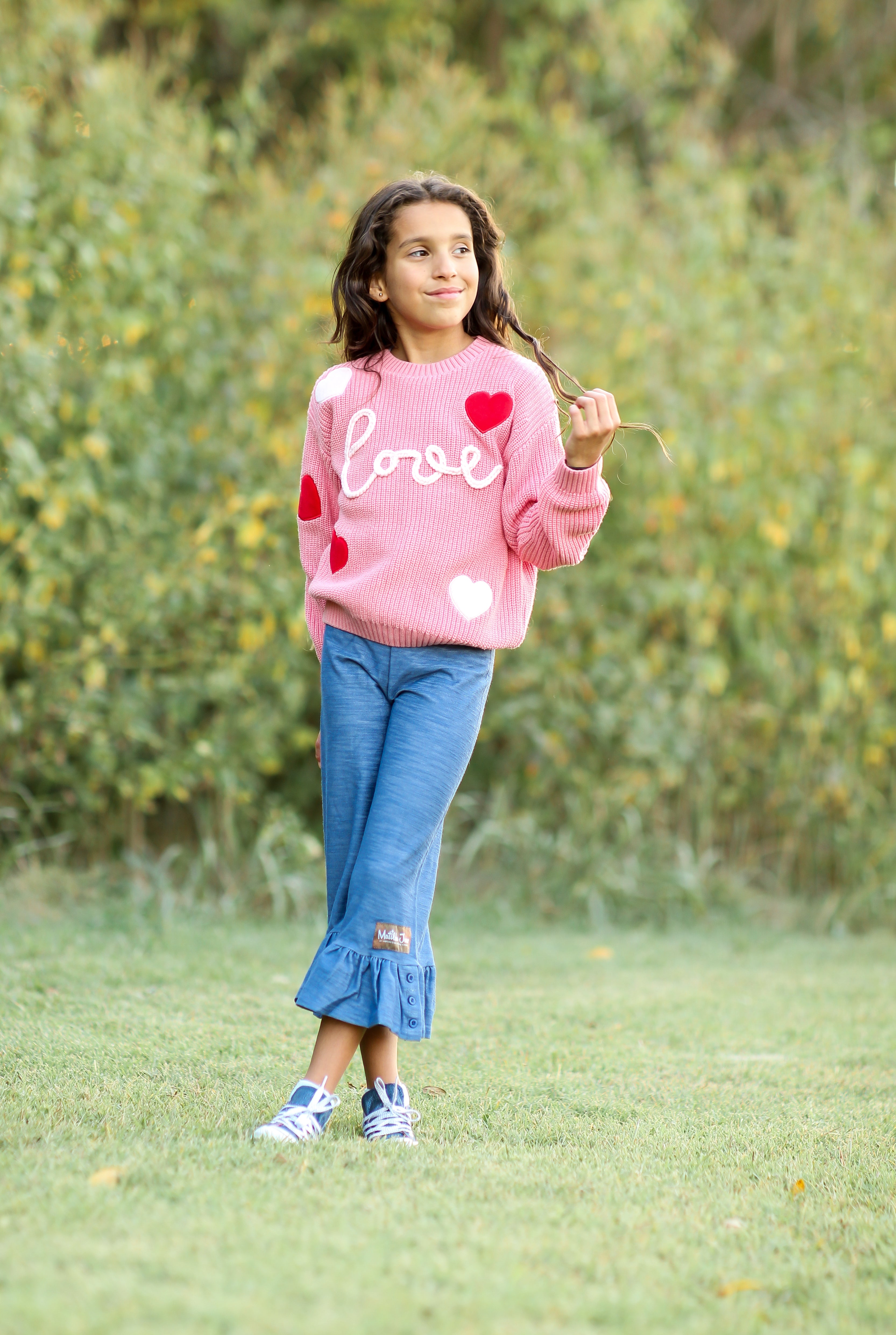 Embroidered Sweater - Knit With Love