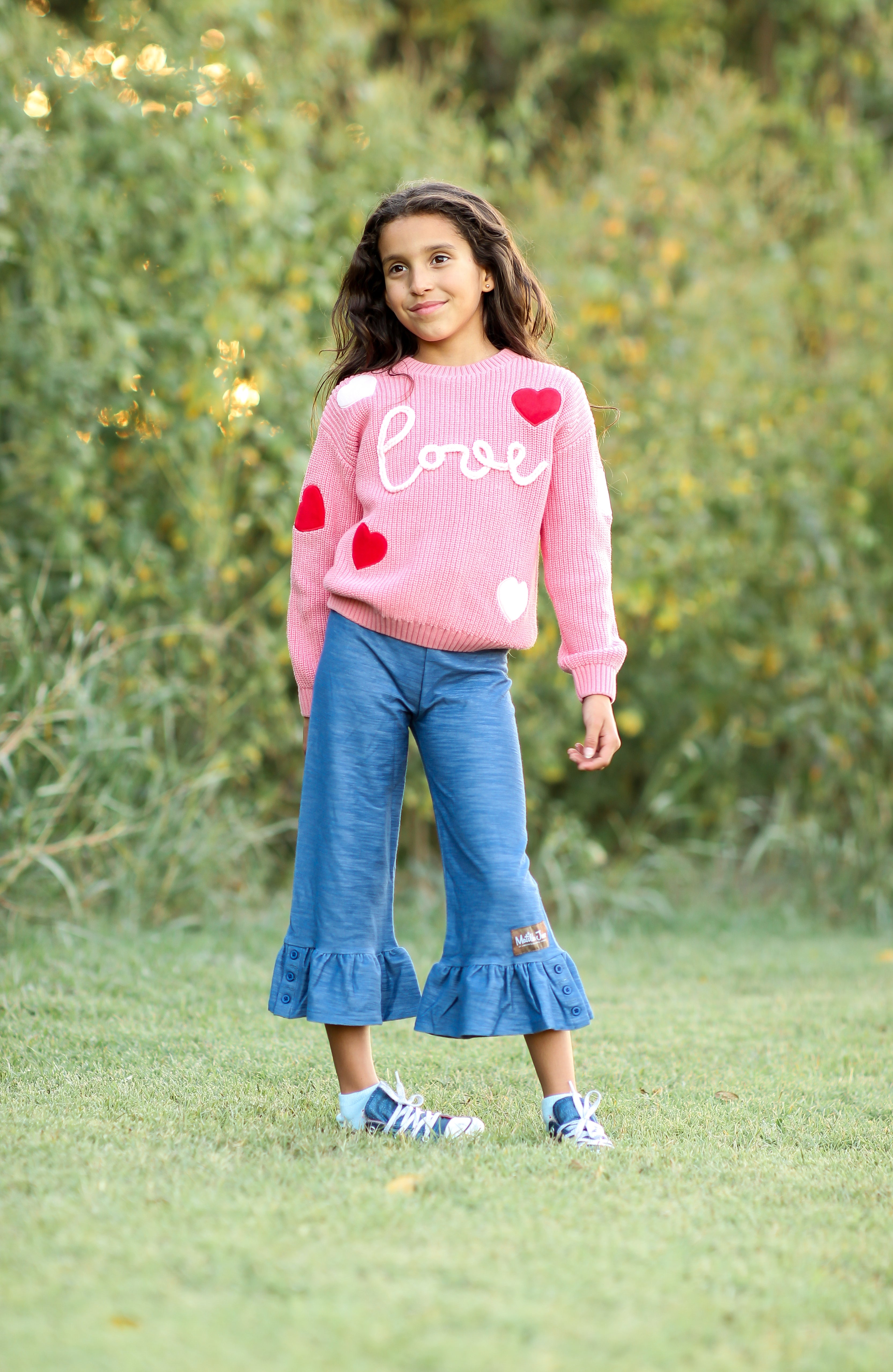 Embroidered Sweater - Knit With Love