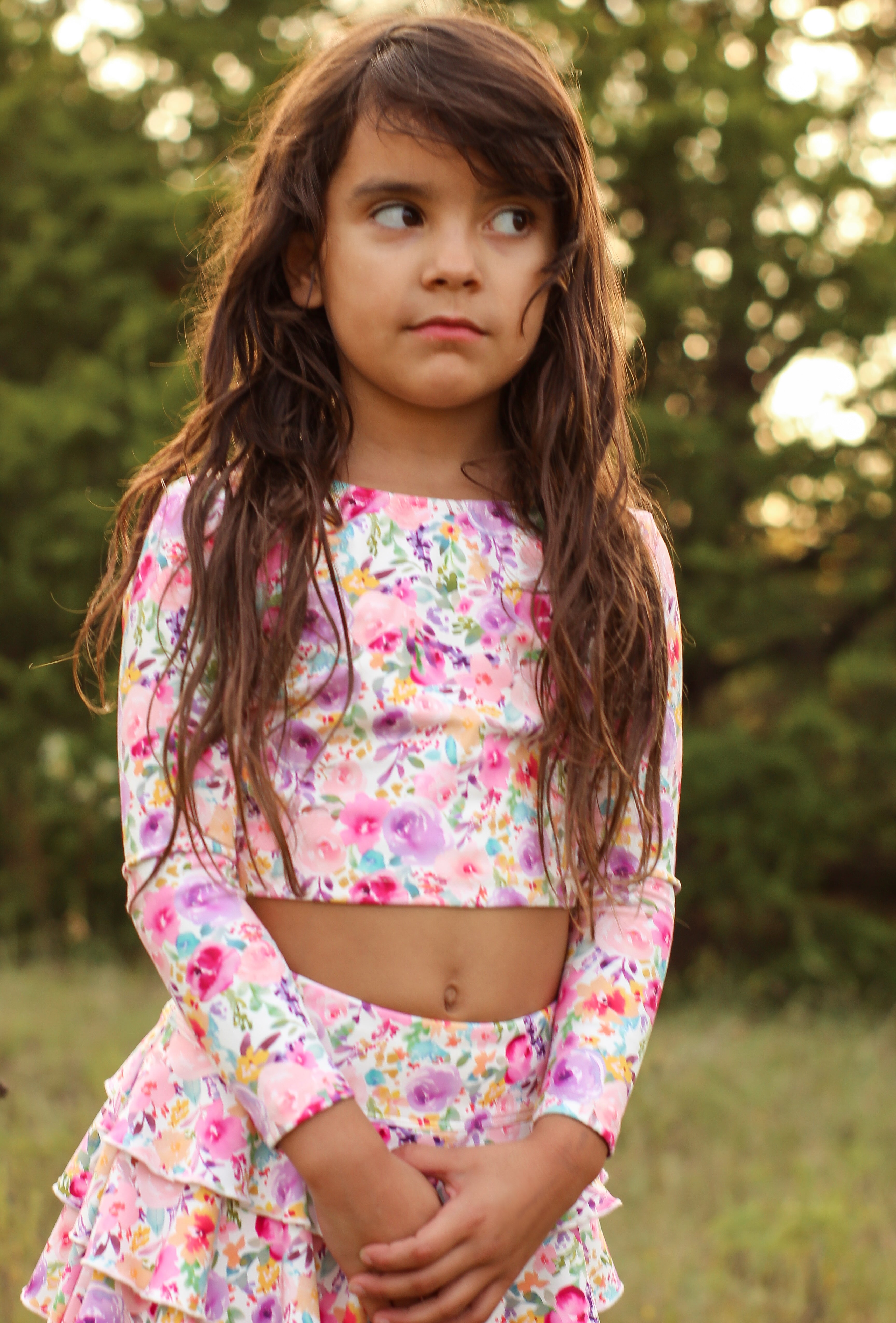 Active Tank - Bloom Burst (RUNS SMALL)