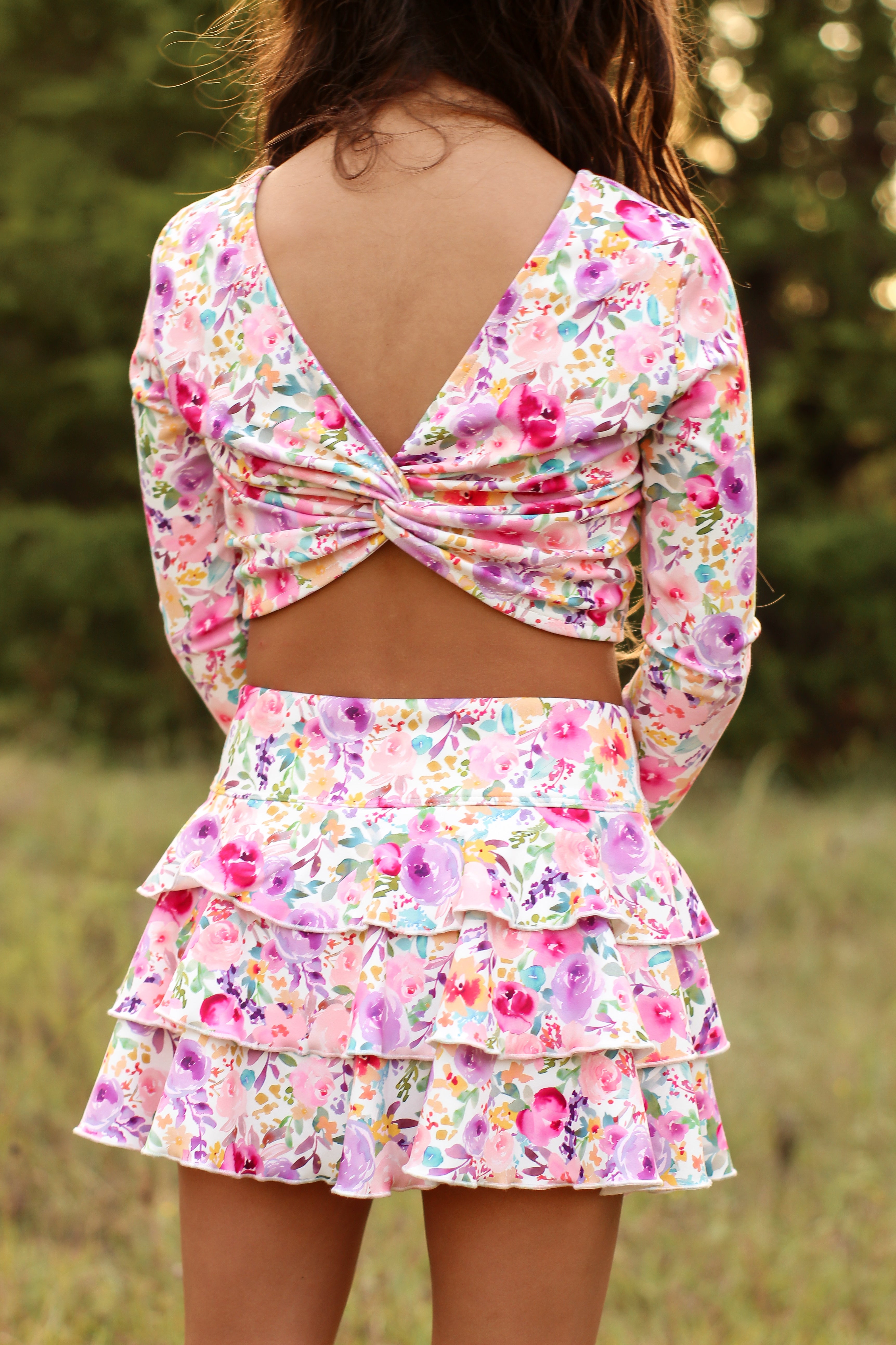 Active Skirt - Bloom Burst (RUNS SMALL)