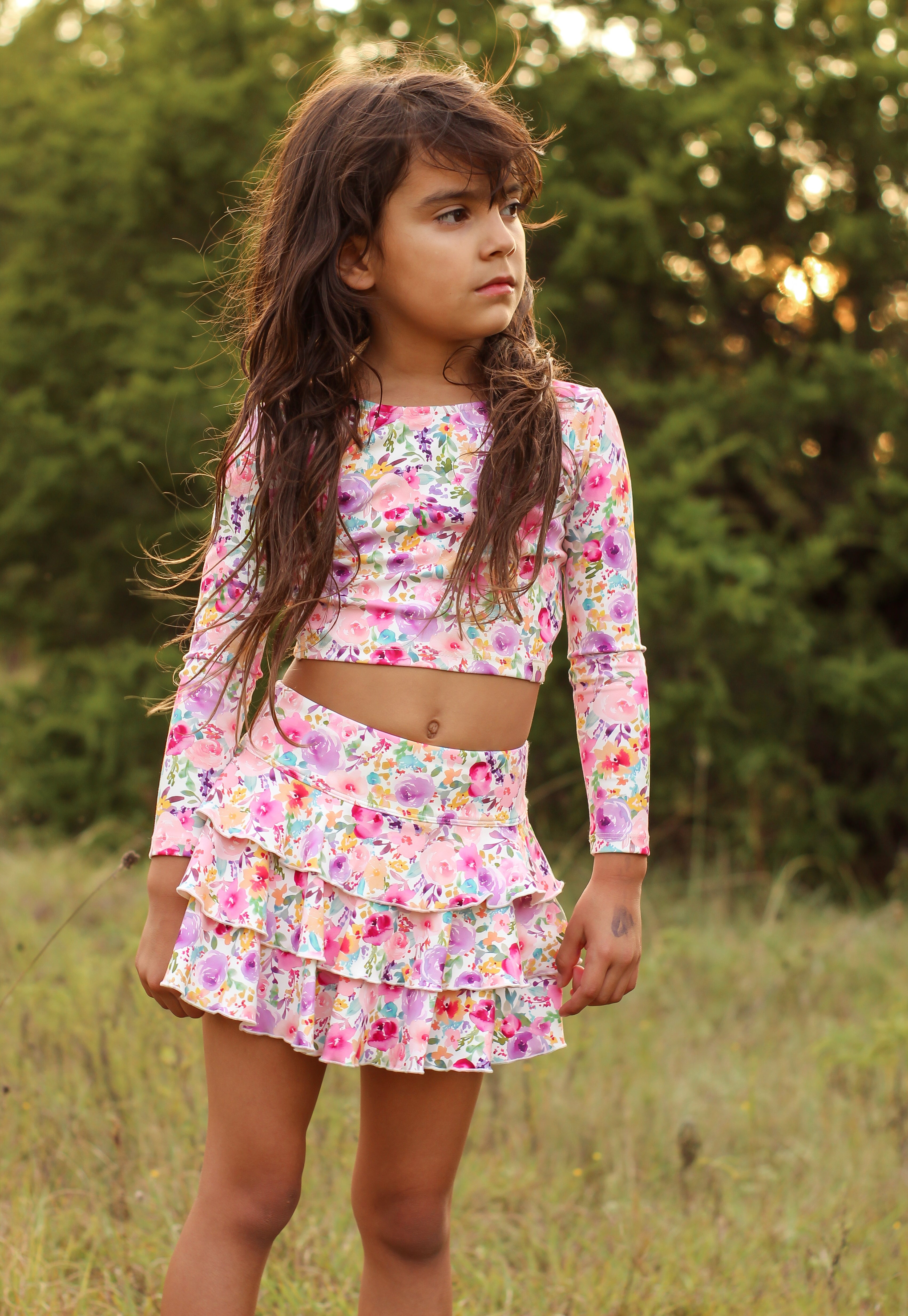 Active Tank - Bloom Burst (RUNS SMALL)