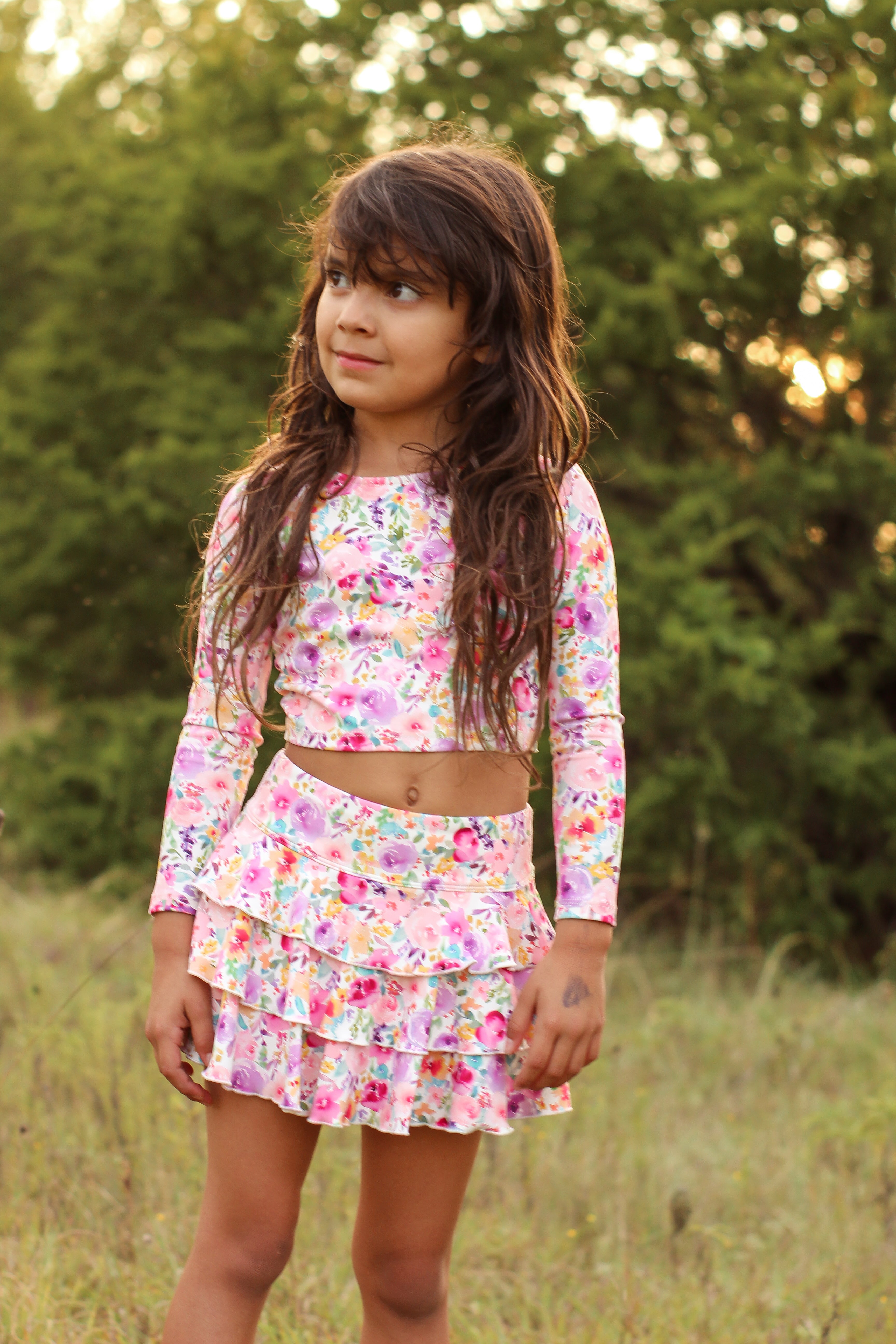 Active Tank - Bloom Burst (RUNS SMALL)