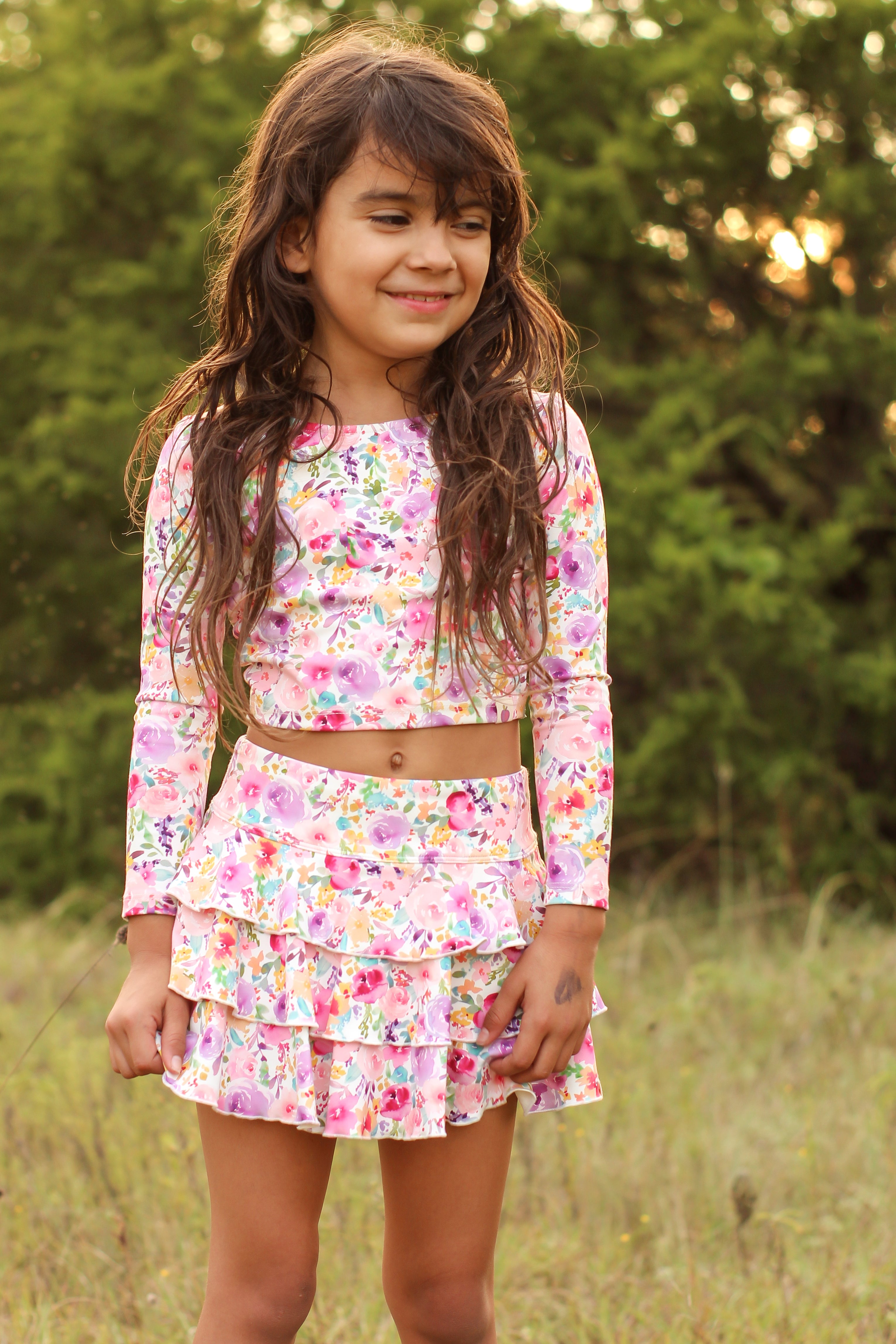 Active Tank - Bloom Burst (RUNS SMALL)