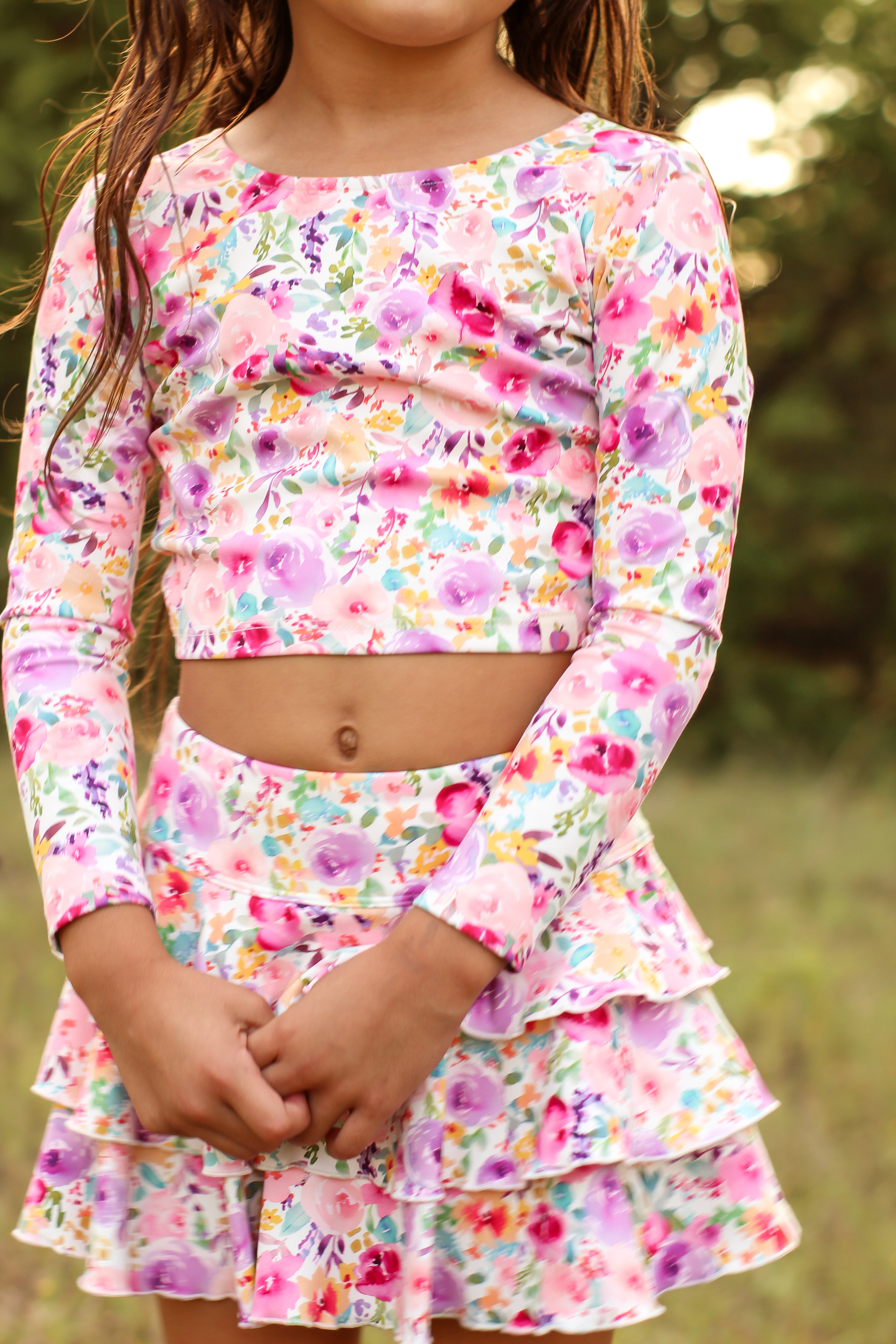 Active Skirt - Bloom Burst (RUNS SMALL)