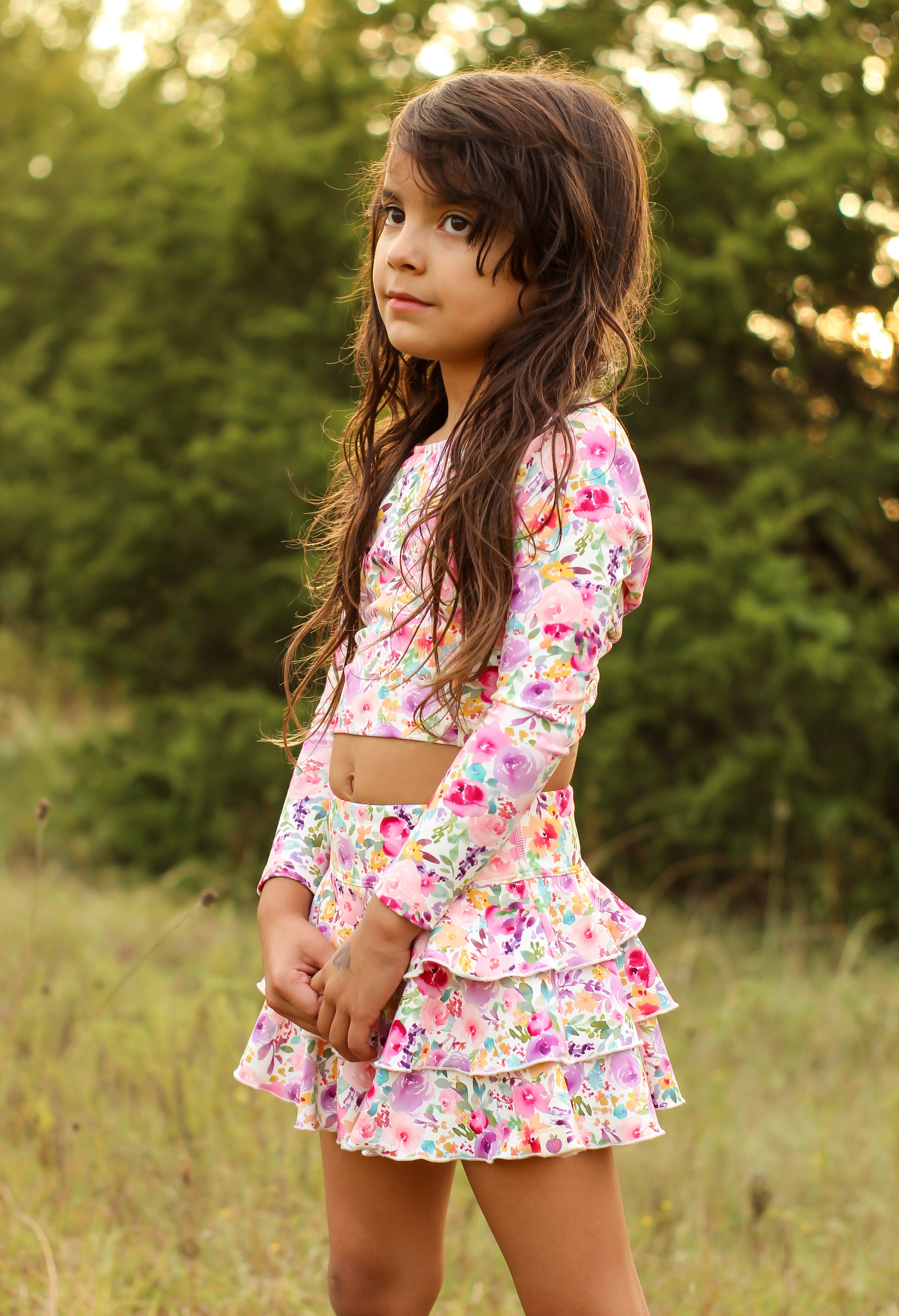 Active Tank - Bloom Burst (RUNS SMALL)