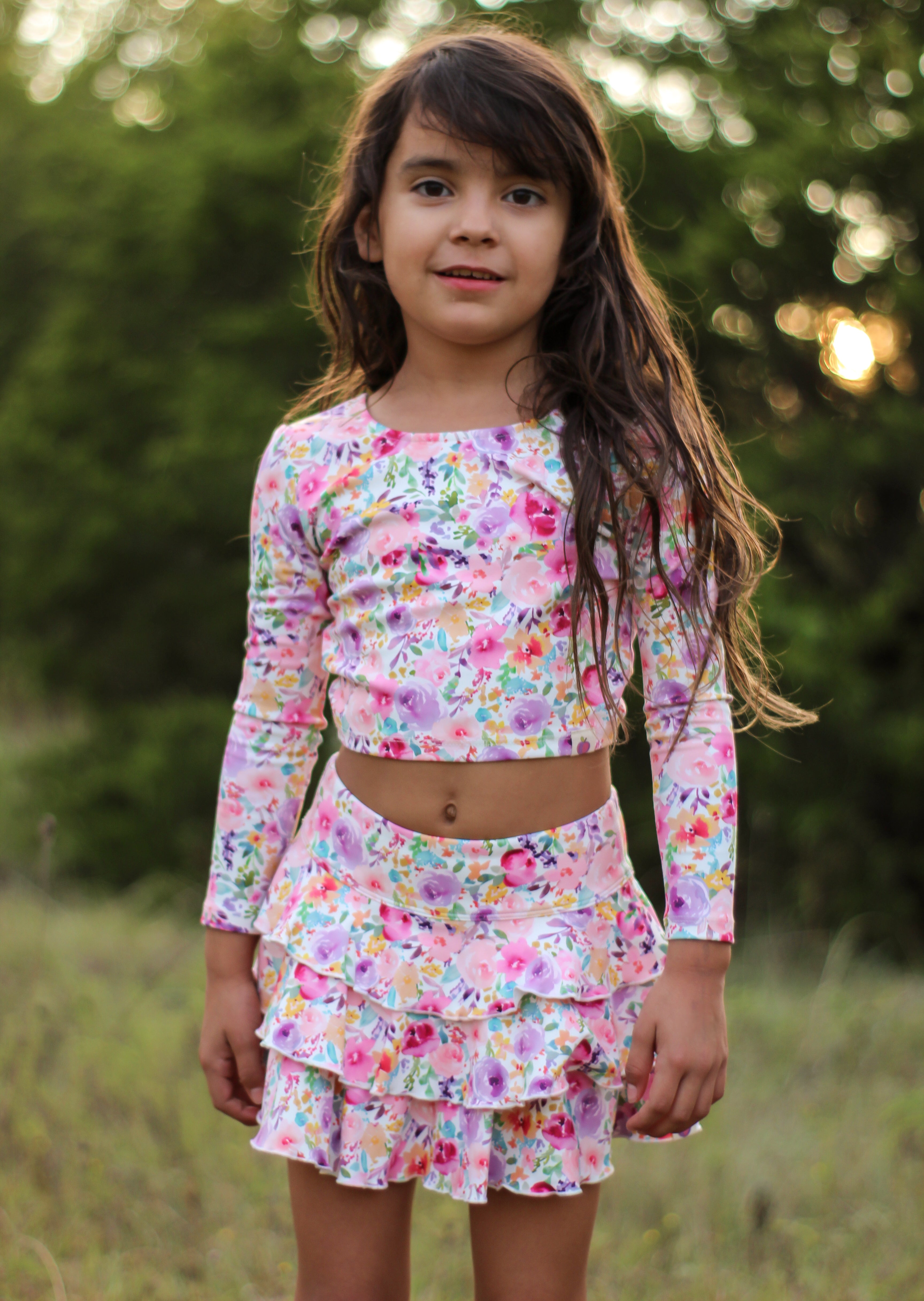 Active Tank - Bloom Burst (RUNS SMALL)