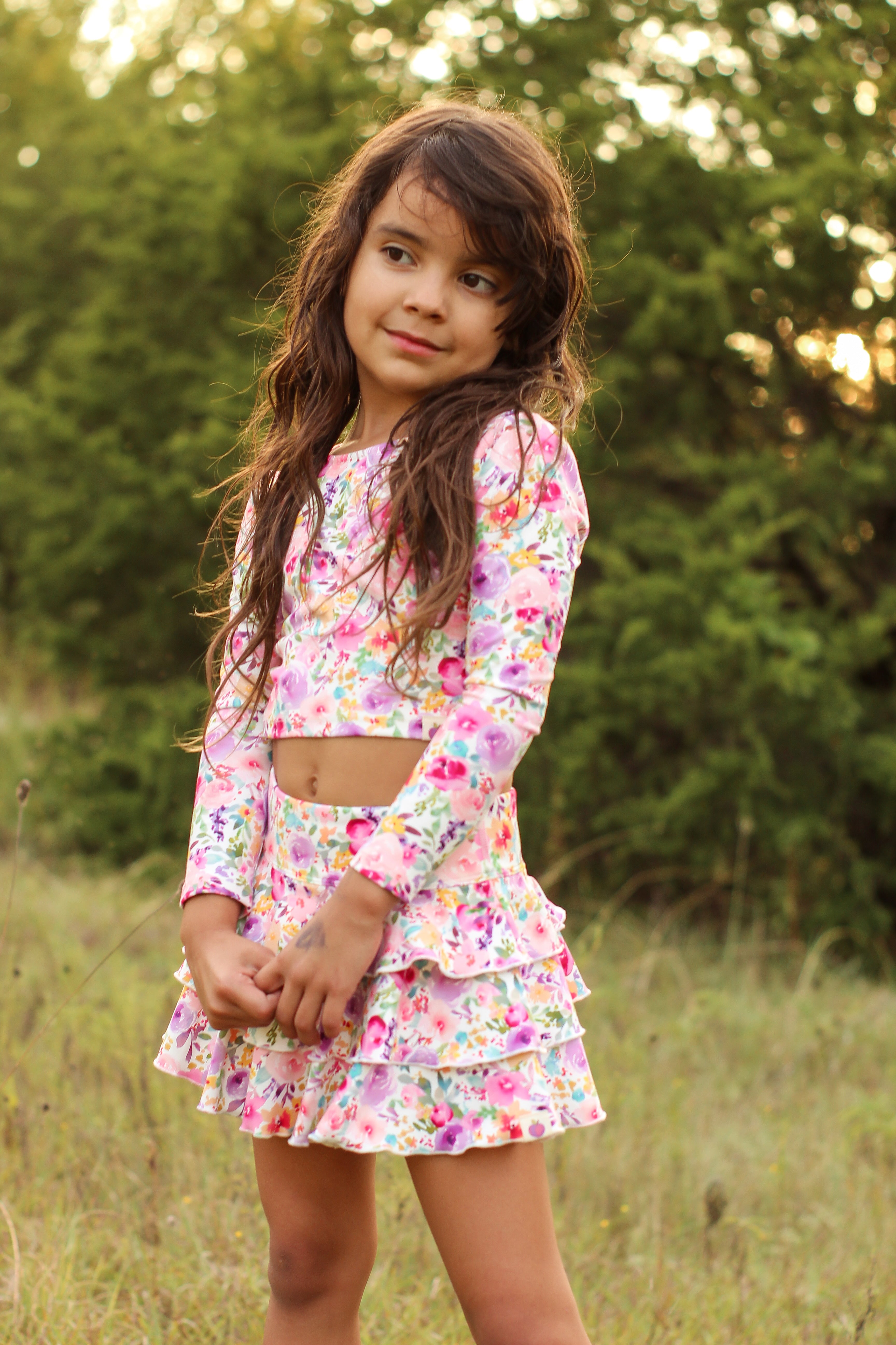 Active Tank - Bloom Burst (RUNS SMALL)