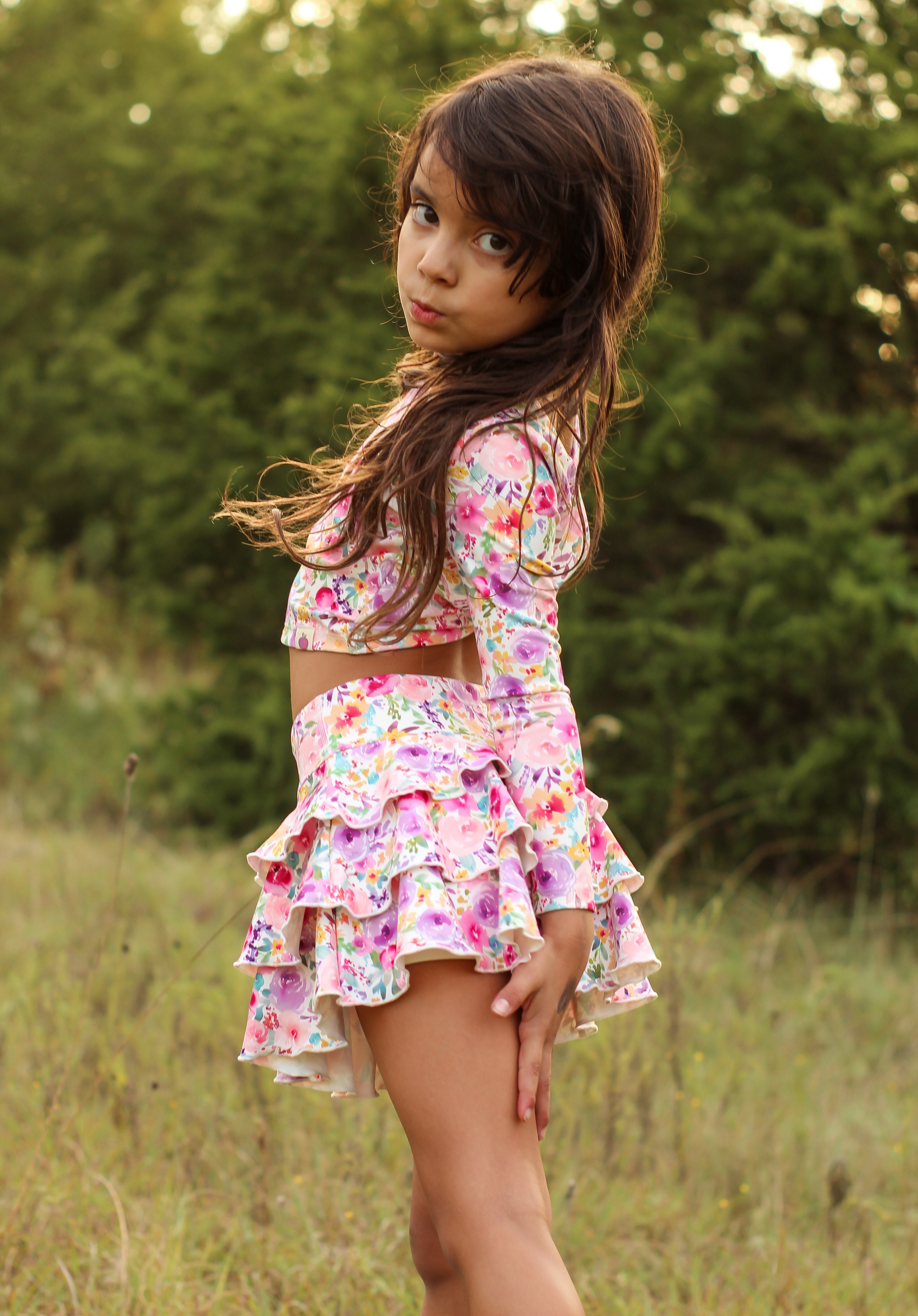 Active Tank - Bloom Burst (RUNS SMALL)