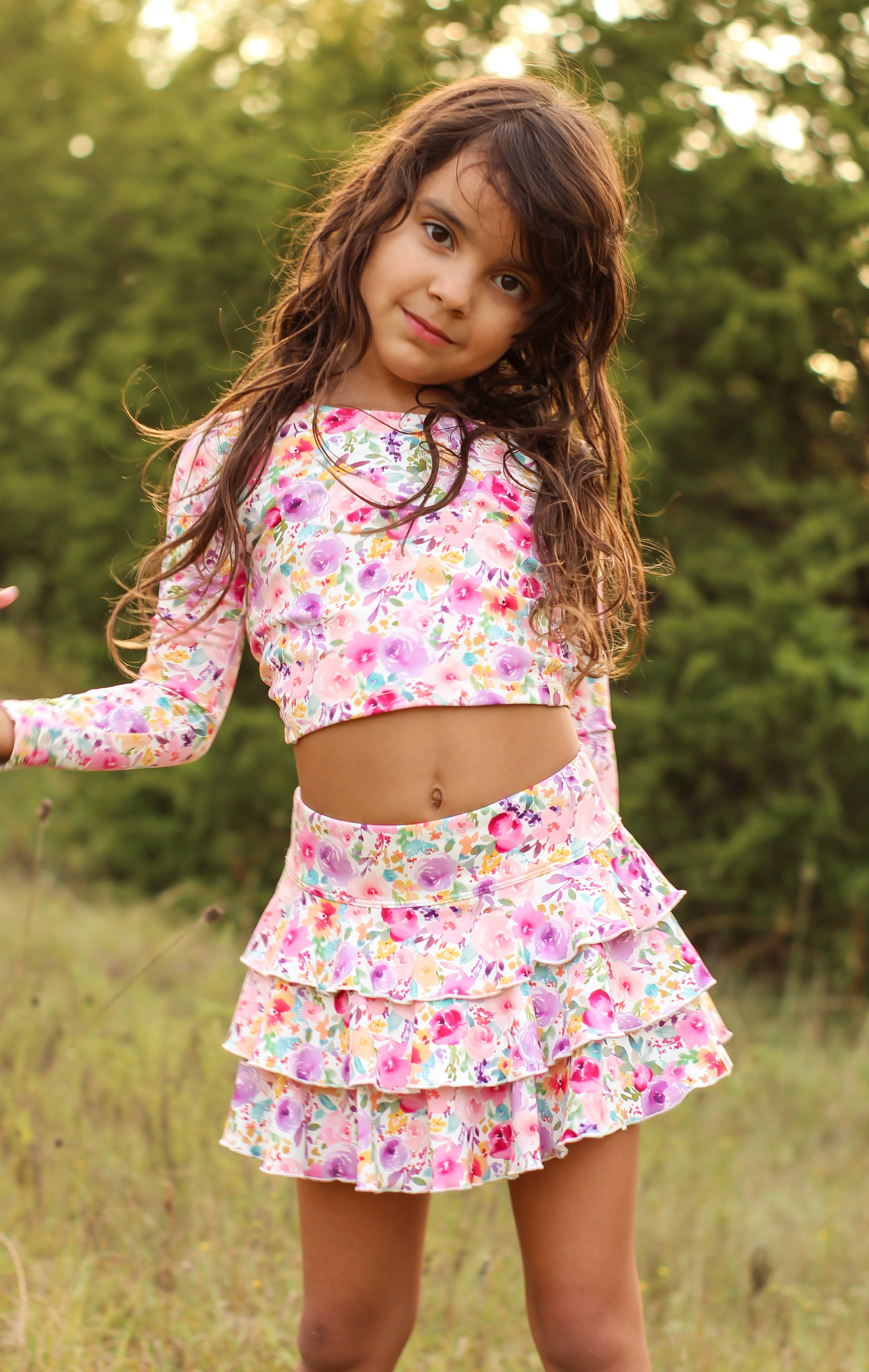 Active Tank - Bloom Burst (RUNS SMALL)