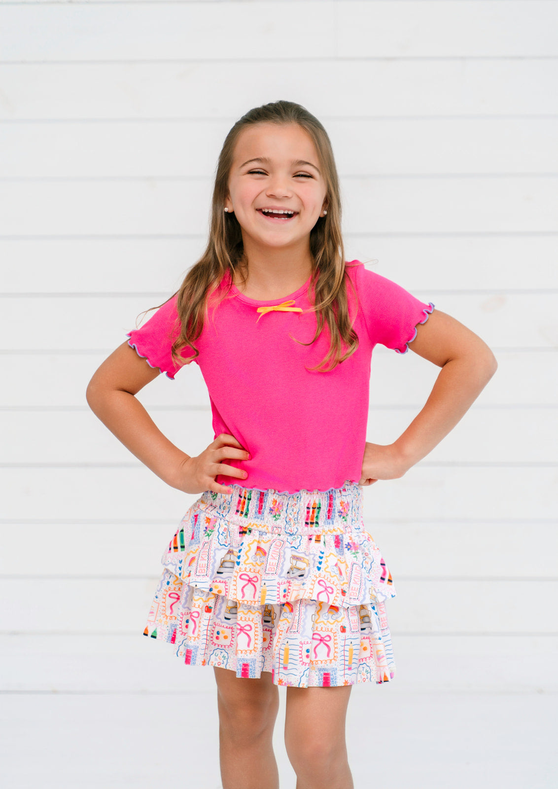 Blair Layer Skirt - Schoolyard Charm