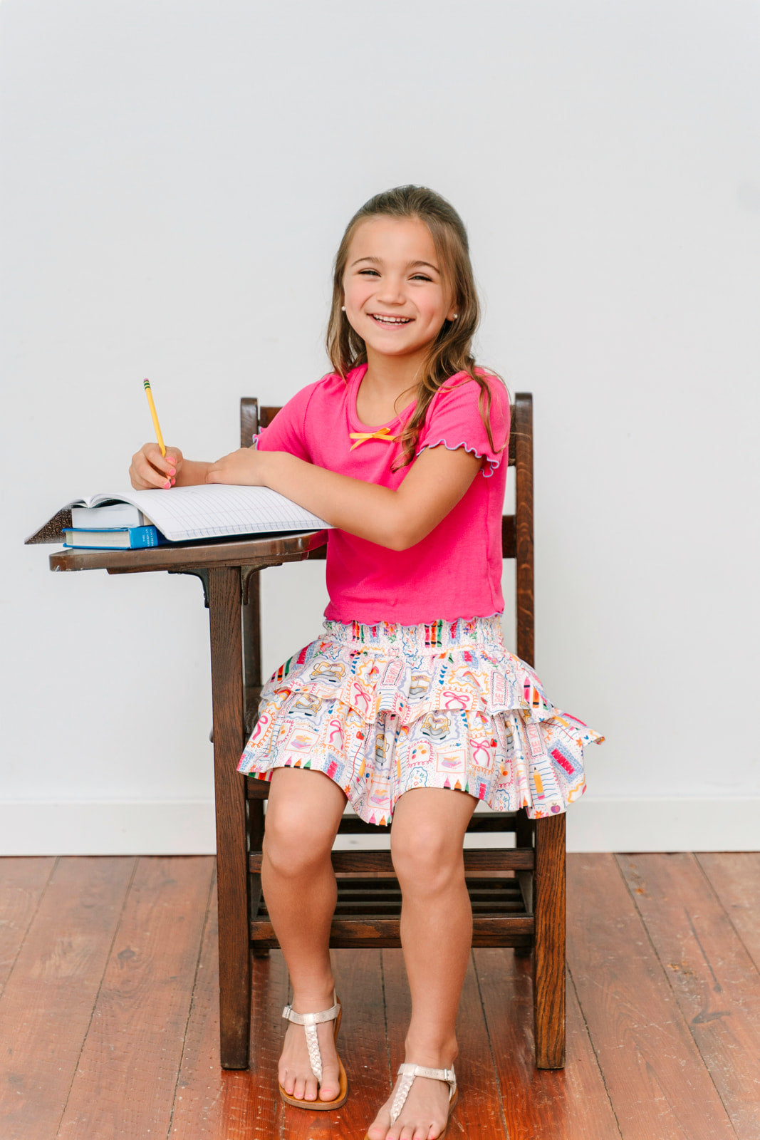 Blair Layer Skirt - Schoolyard Charm