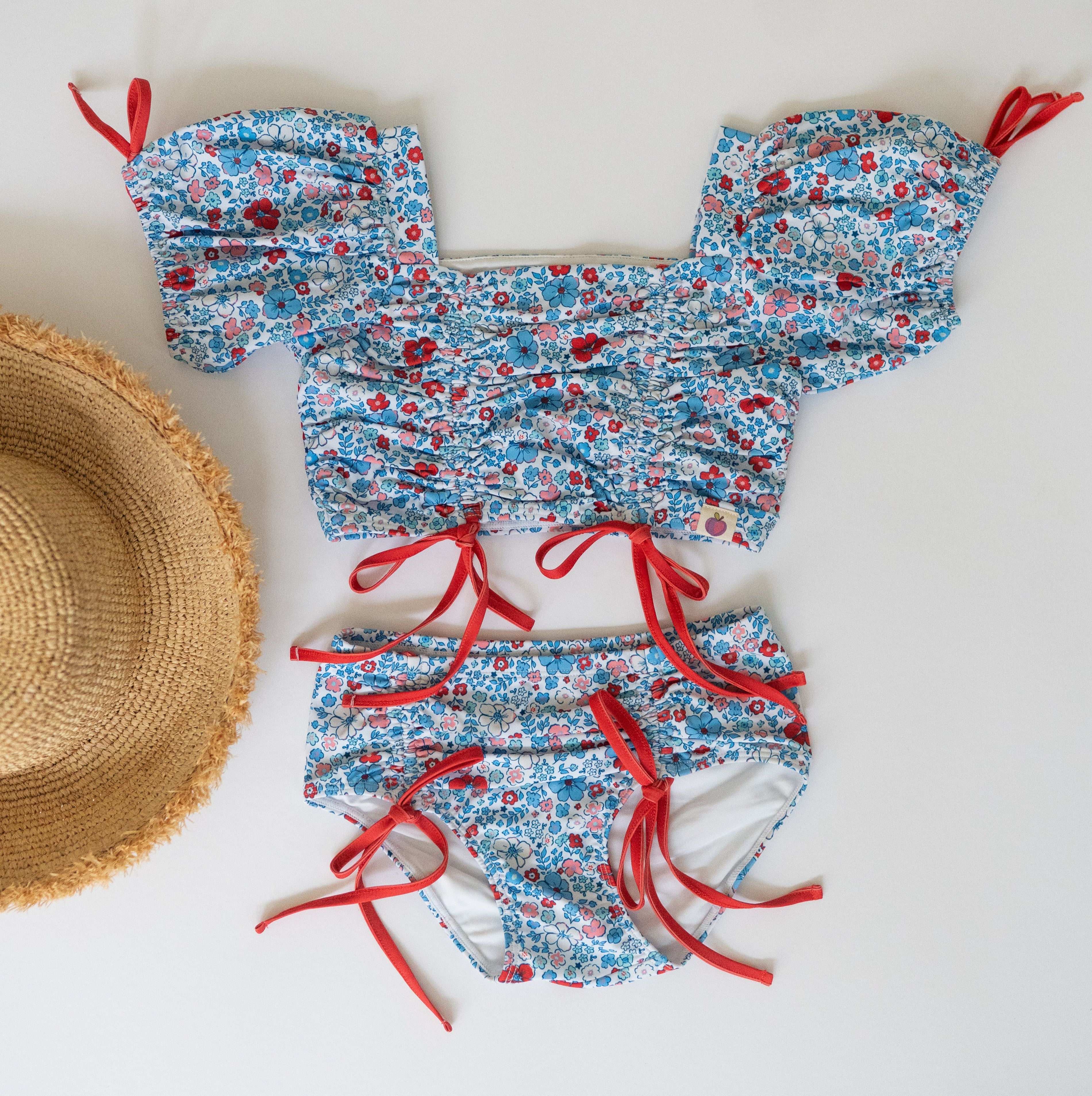 Olivia Swimsuit - American Blossom