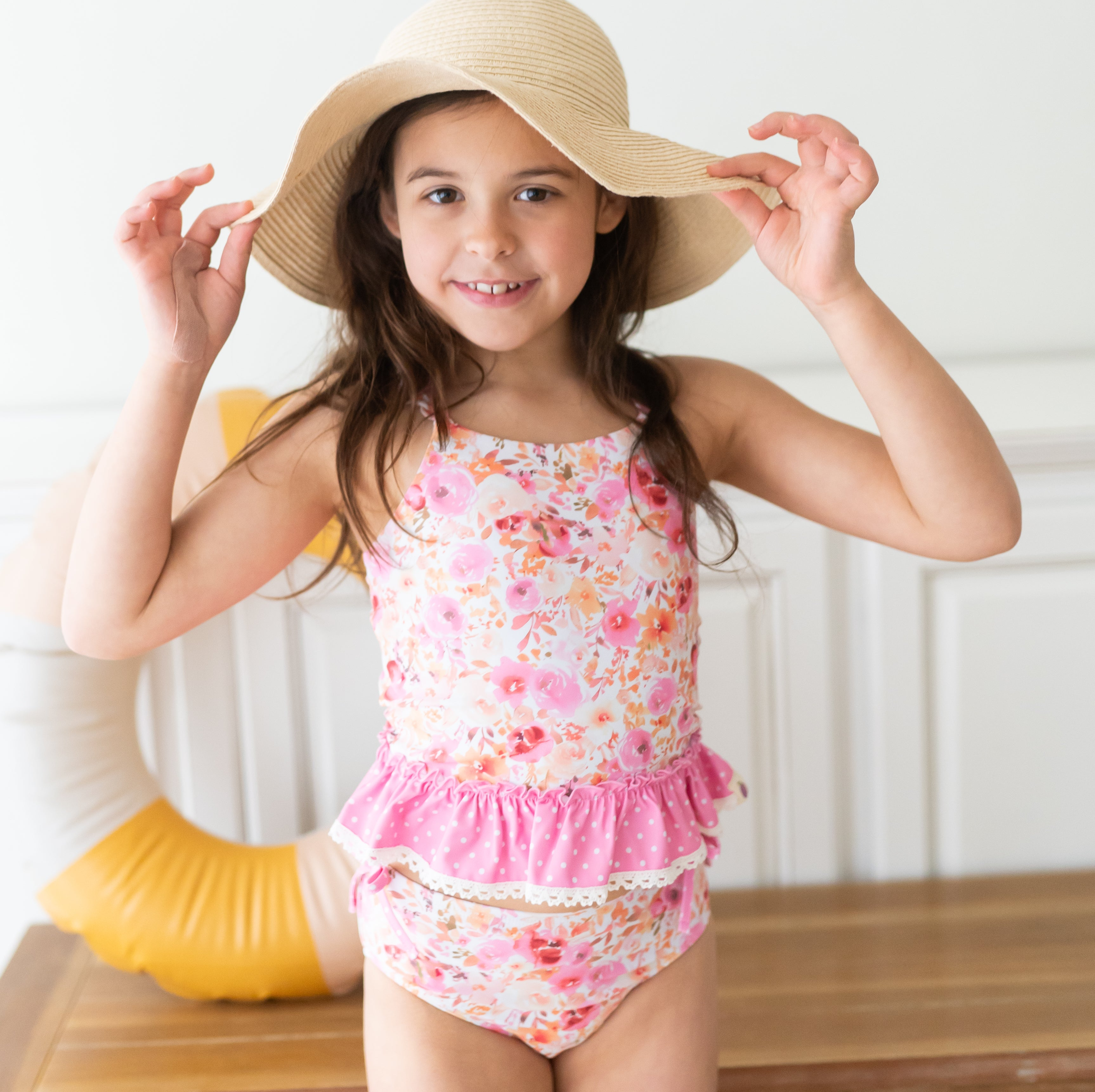 Selah Tankini Swimsuit - Mandarin Dream