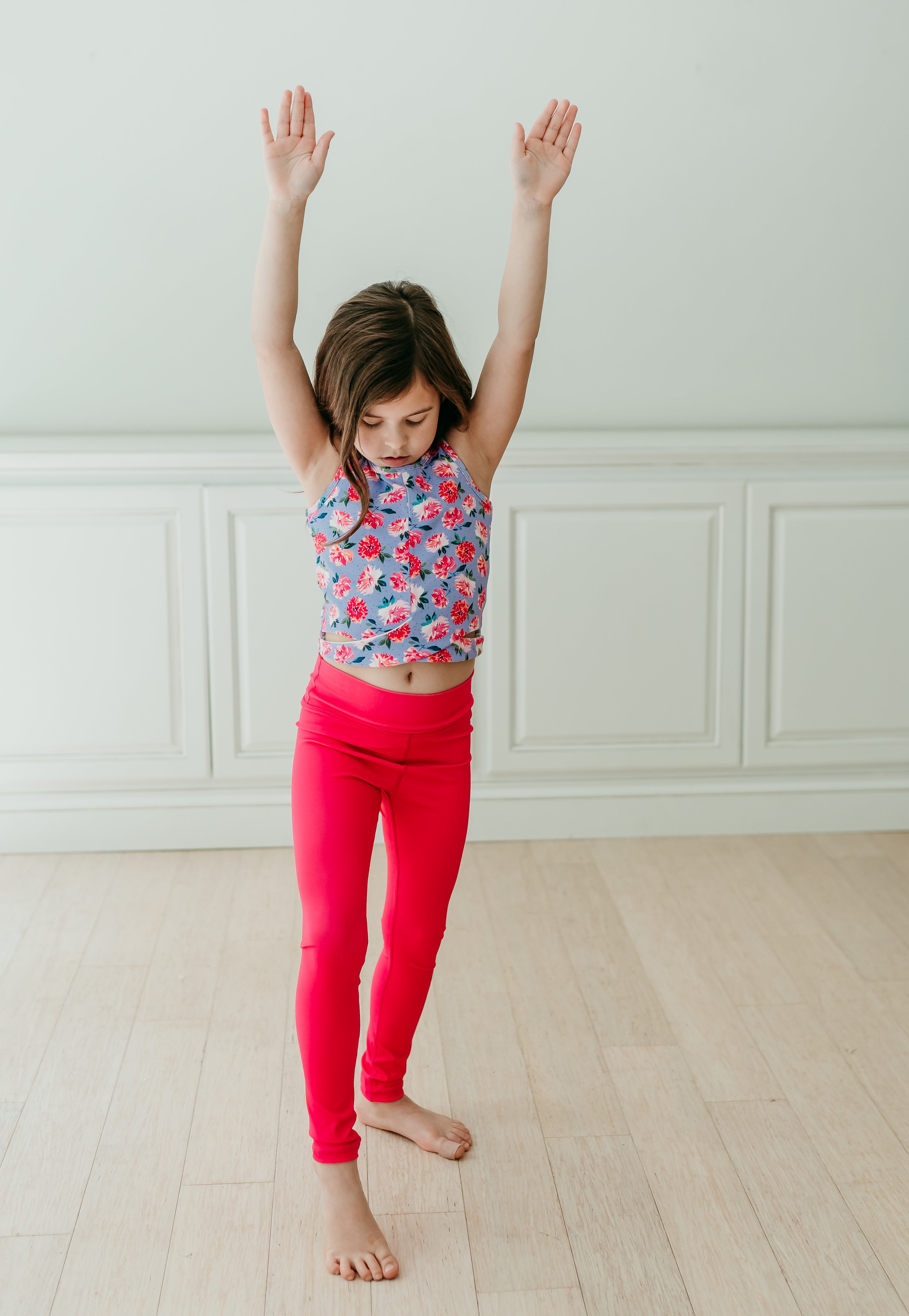 Active Leggings - Orchid Oasis (Runs Small)
