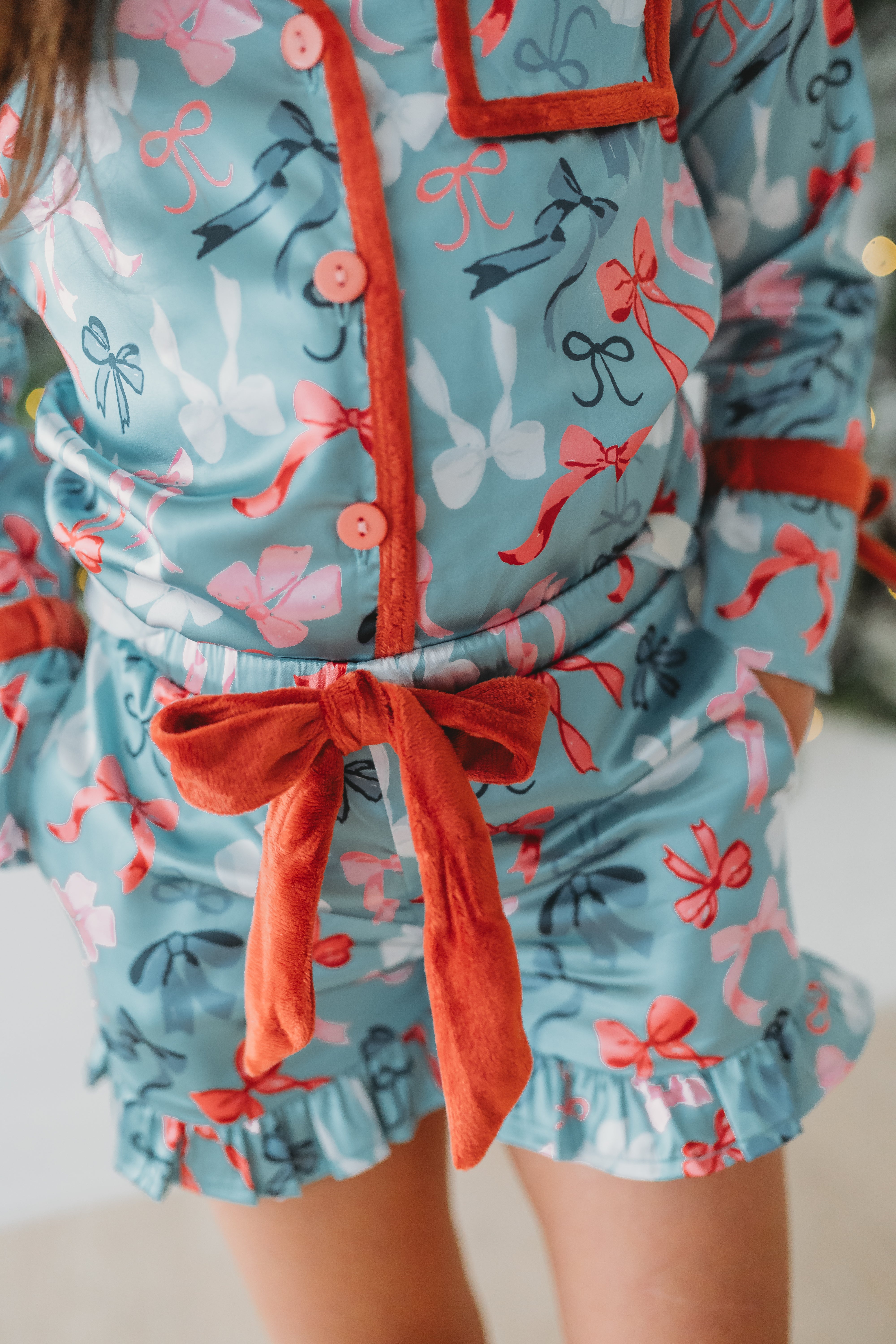 Satin Loungewear Set - Merry Bows