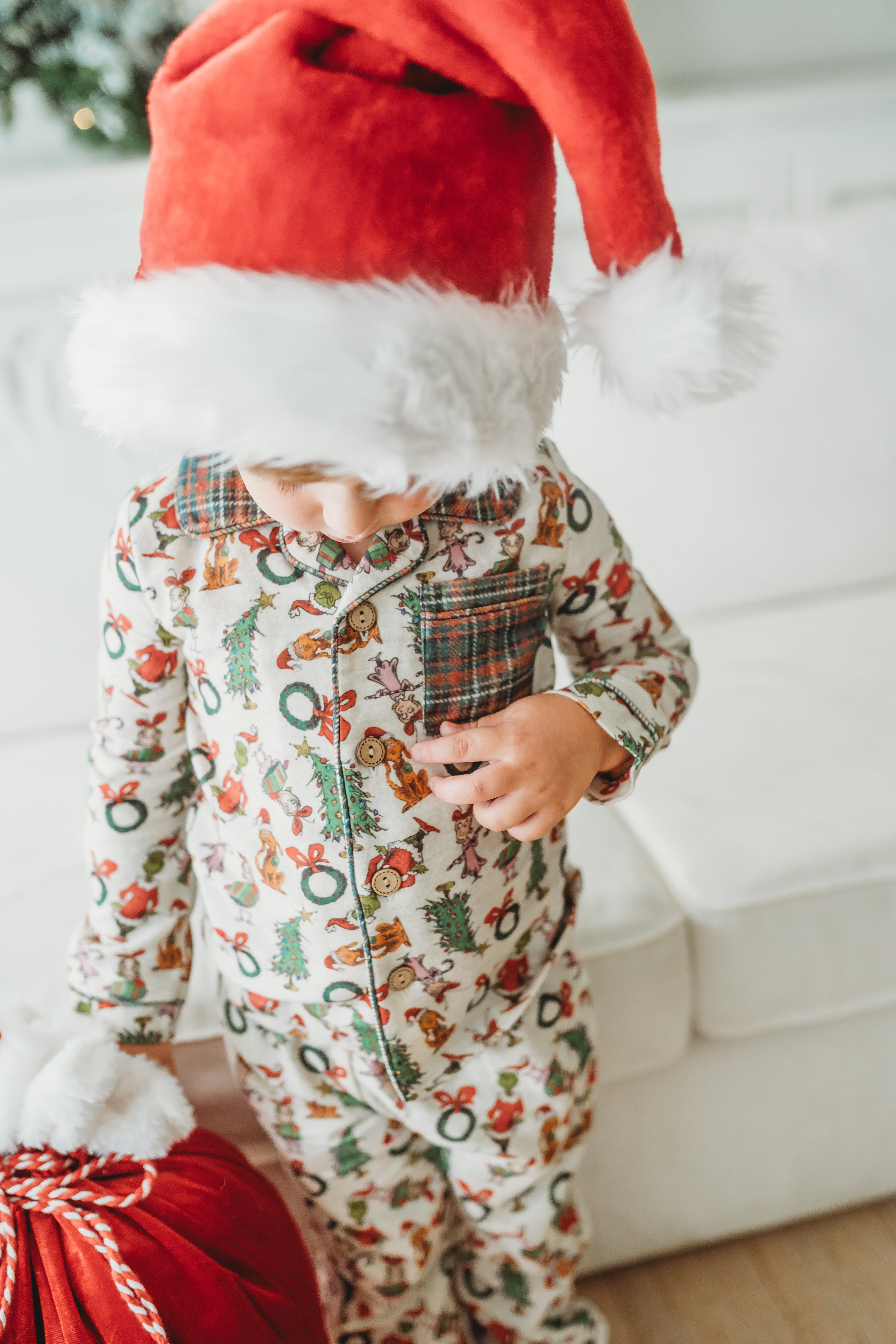 Boy's Flannel Loungewear Set - Grinchmas (Pre-Order)