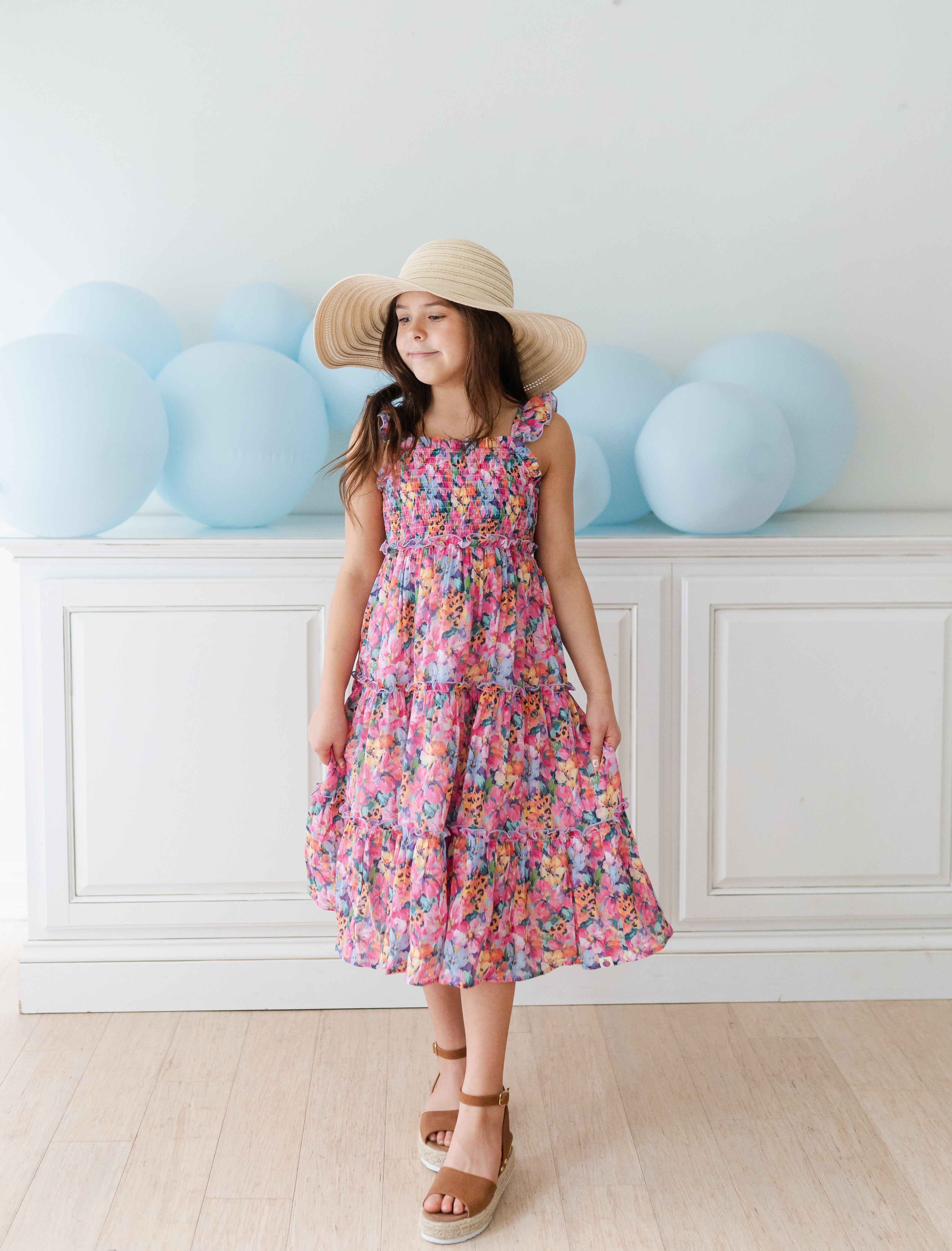 Fiona Maxi Dress - Wildflower Safari