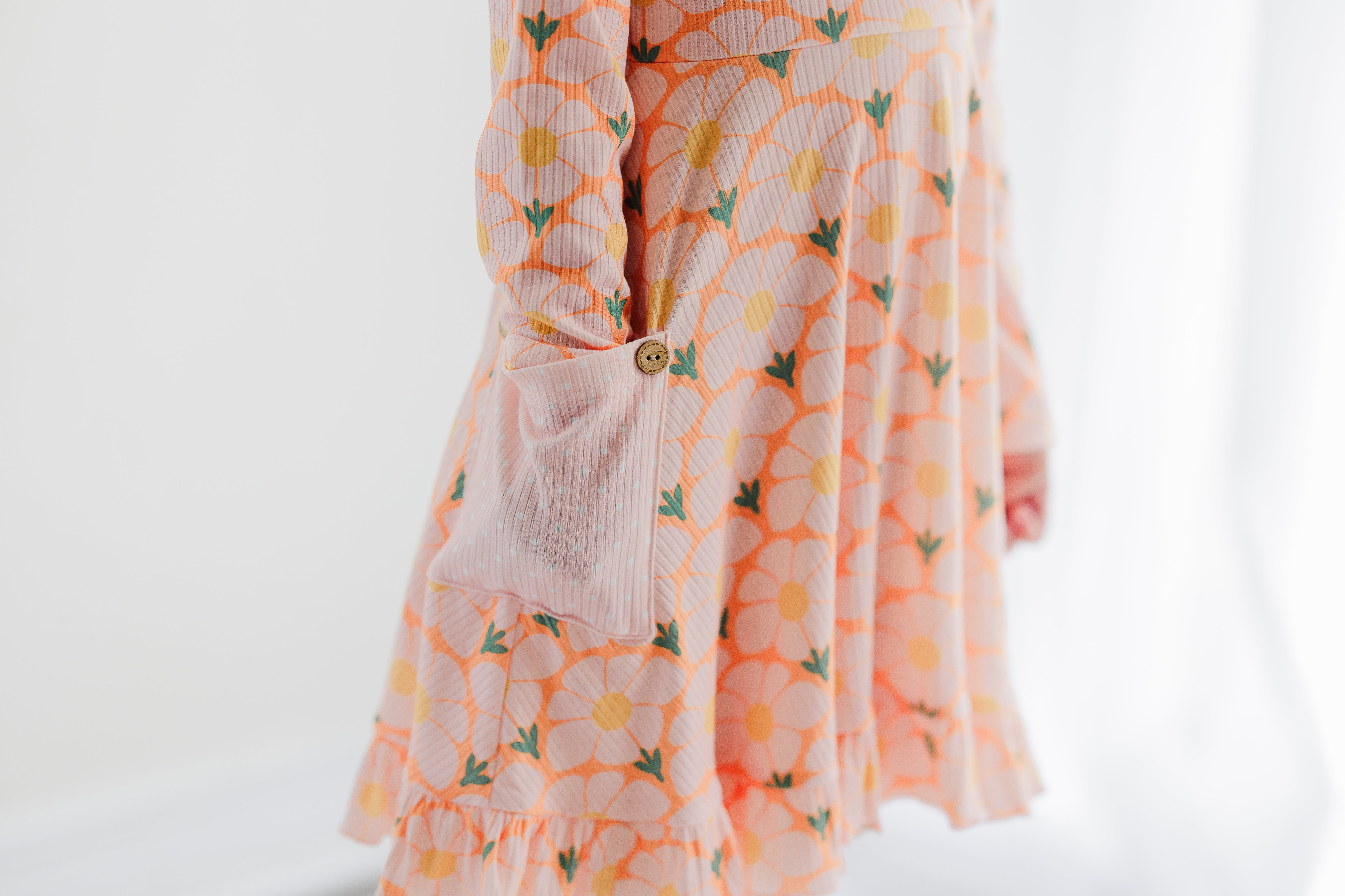 Elara Knit Dress - Flower Era