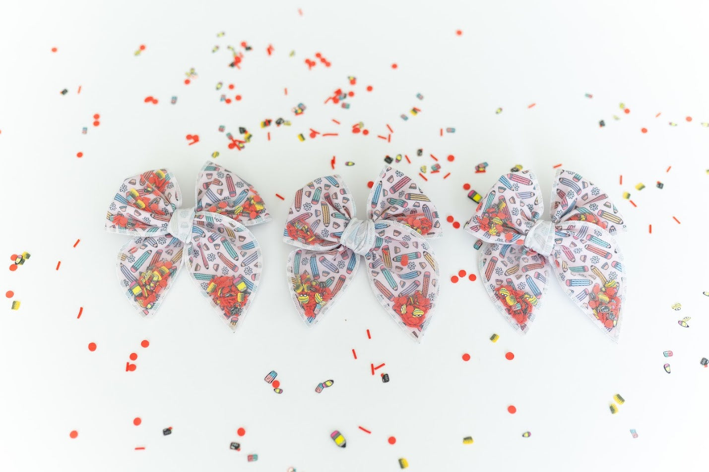 Mesh Shaker Bow - School Spirit