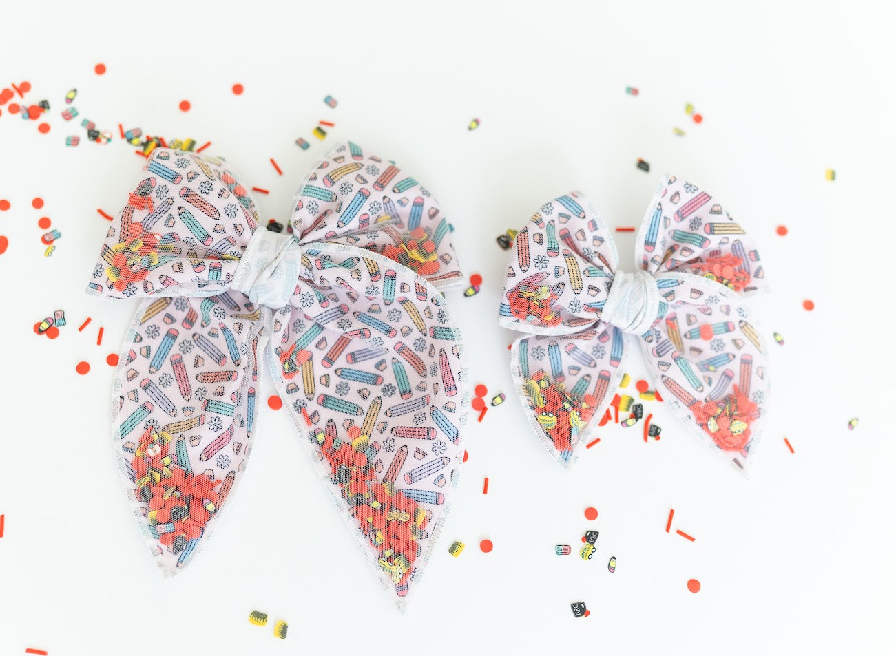 Mesh Shaker Bow - School Spirit