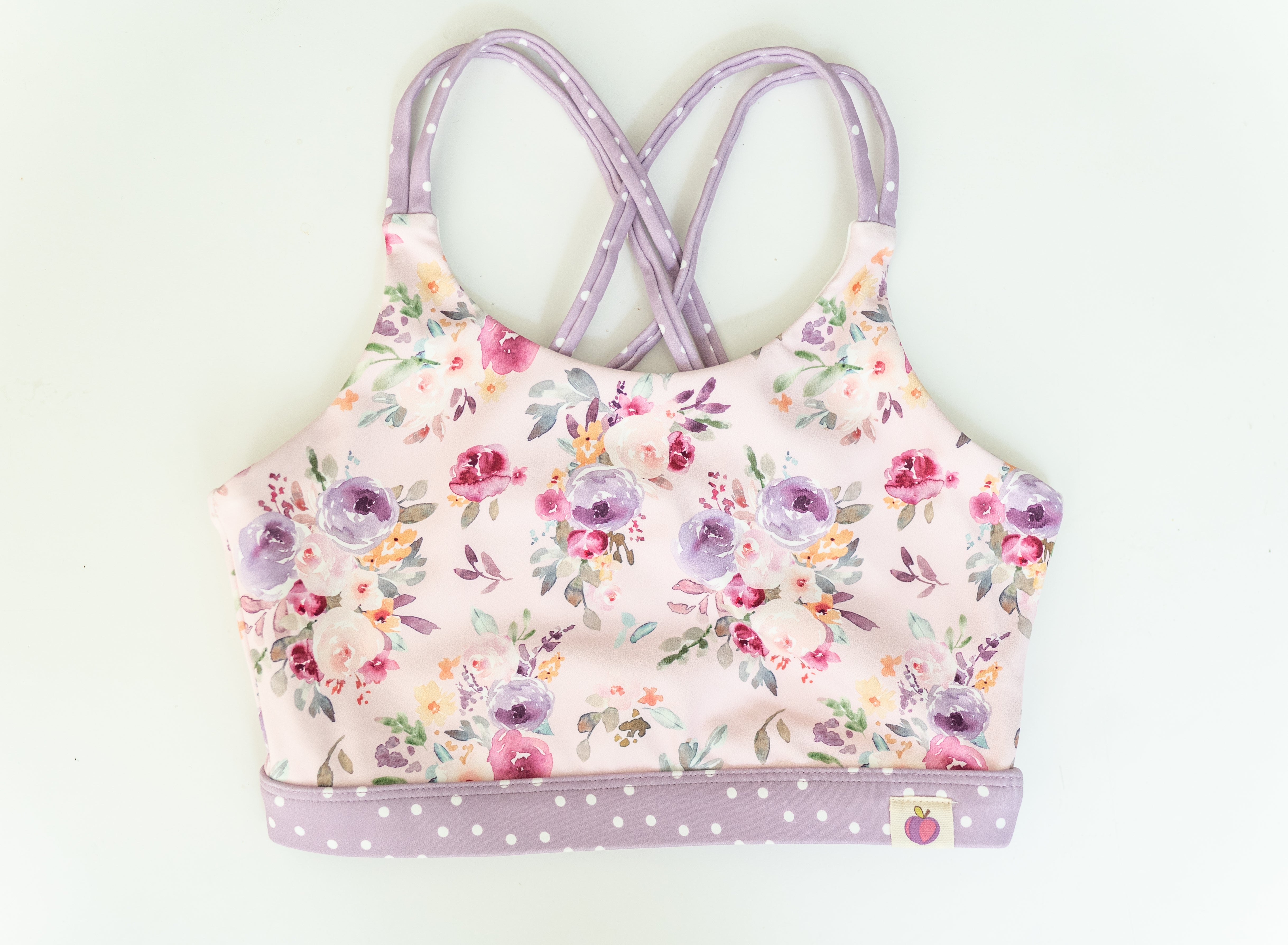 Active Crop Top - Violet Breeze (Runs Small)