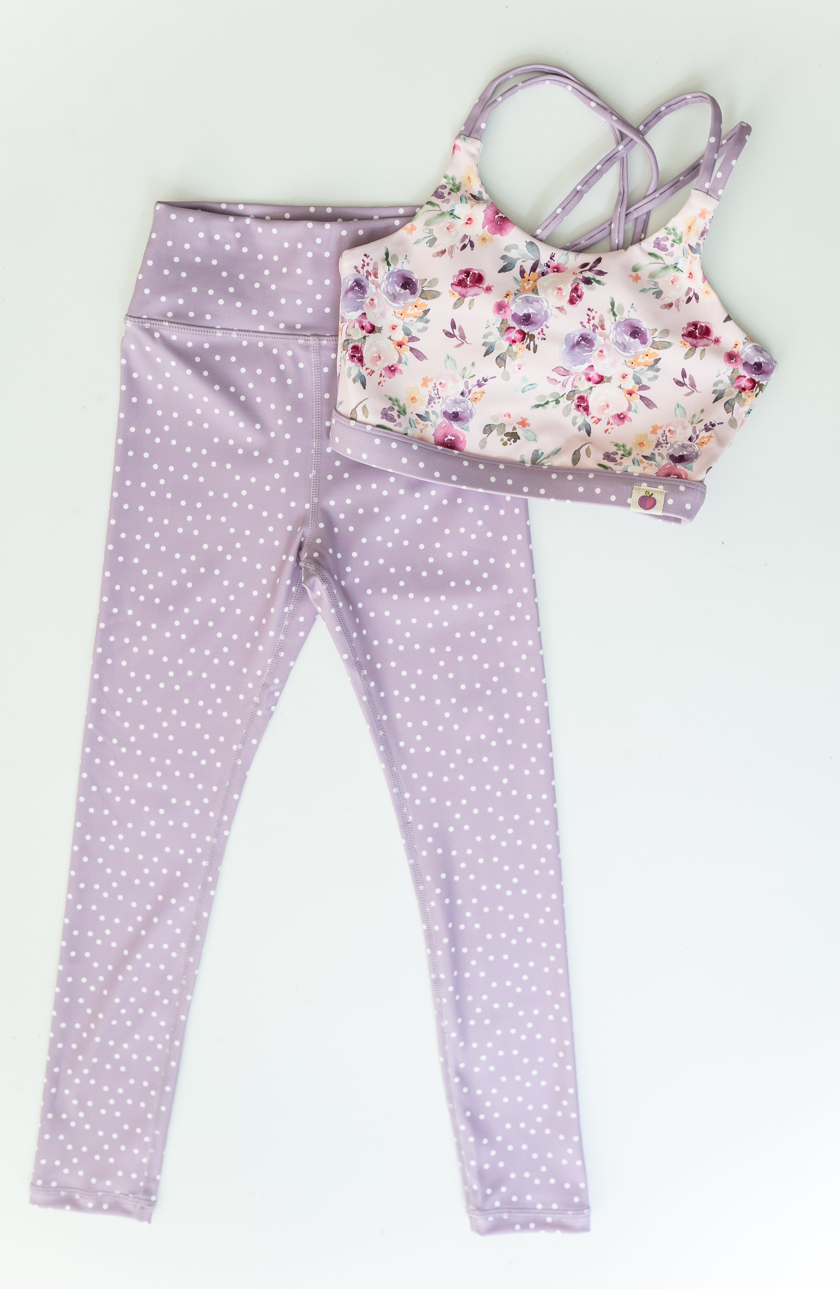 Active Crop Top - Violet Breeze (Runs Small)