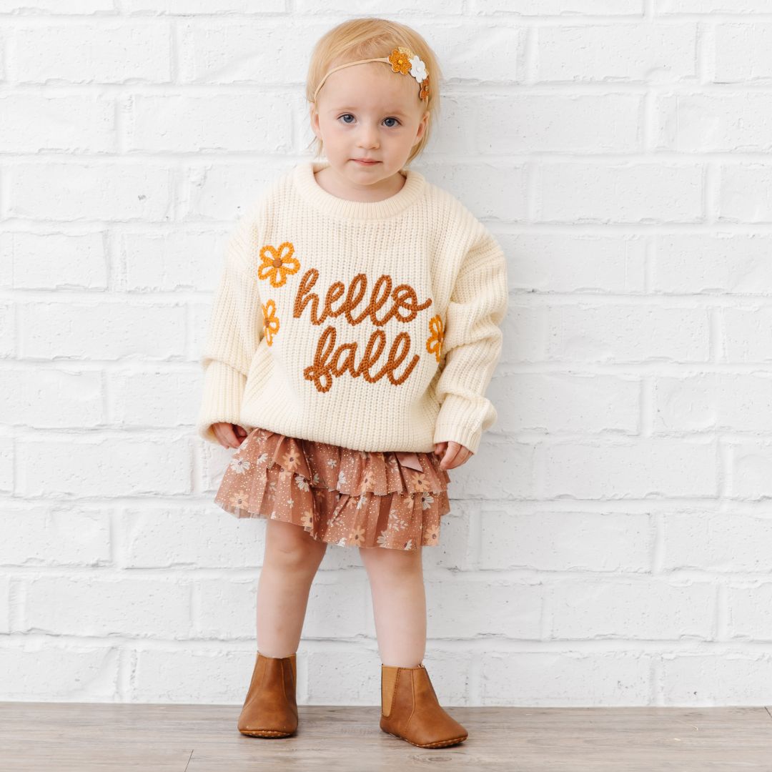 Sweet Wink Sweater - Hello Fall Knit