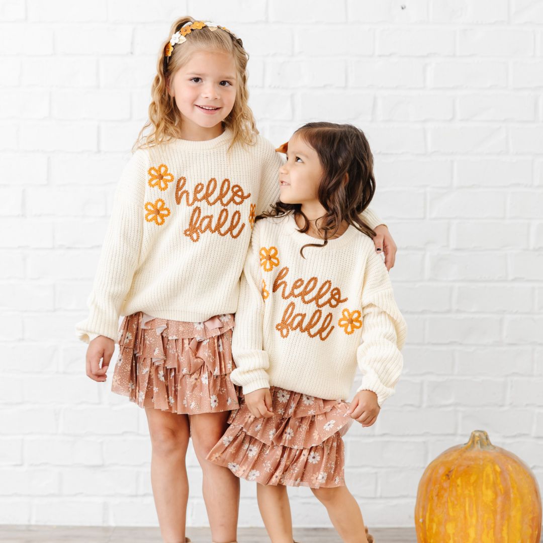 Sweet Wink Sweater - Hello Fall Knit