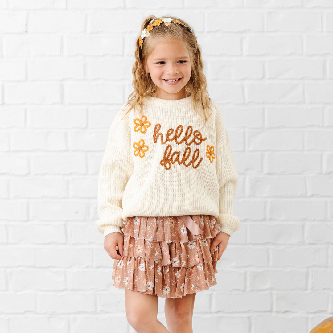 Sweet Wink Sweater - Hello Fall Knit