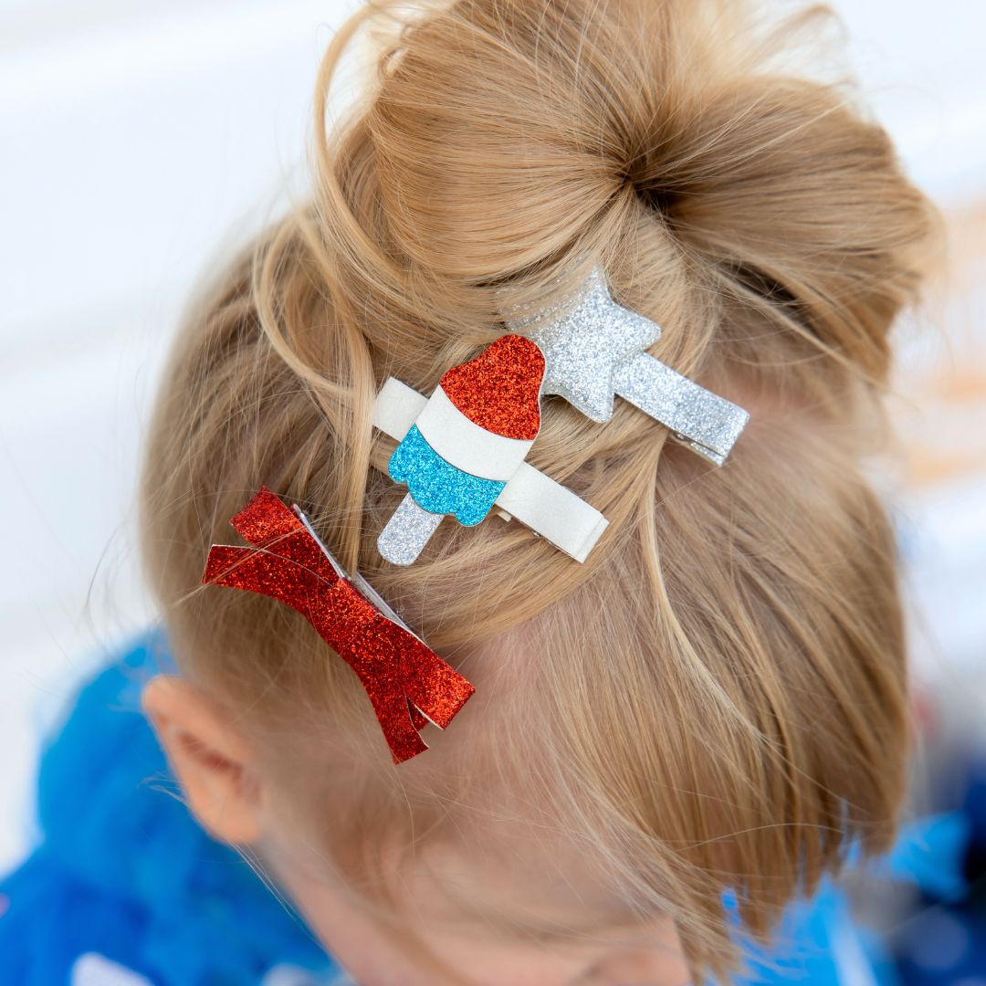 Sweet Wink Hair Clip Set - Bomb Pop