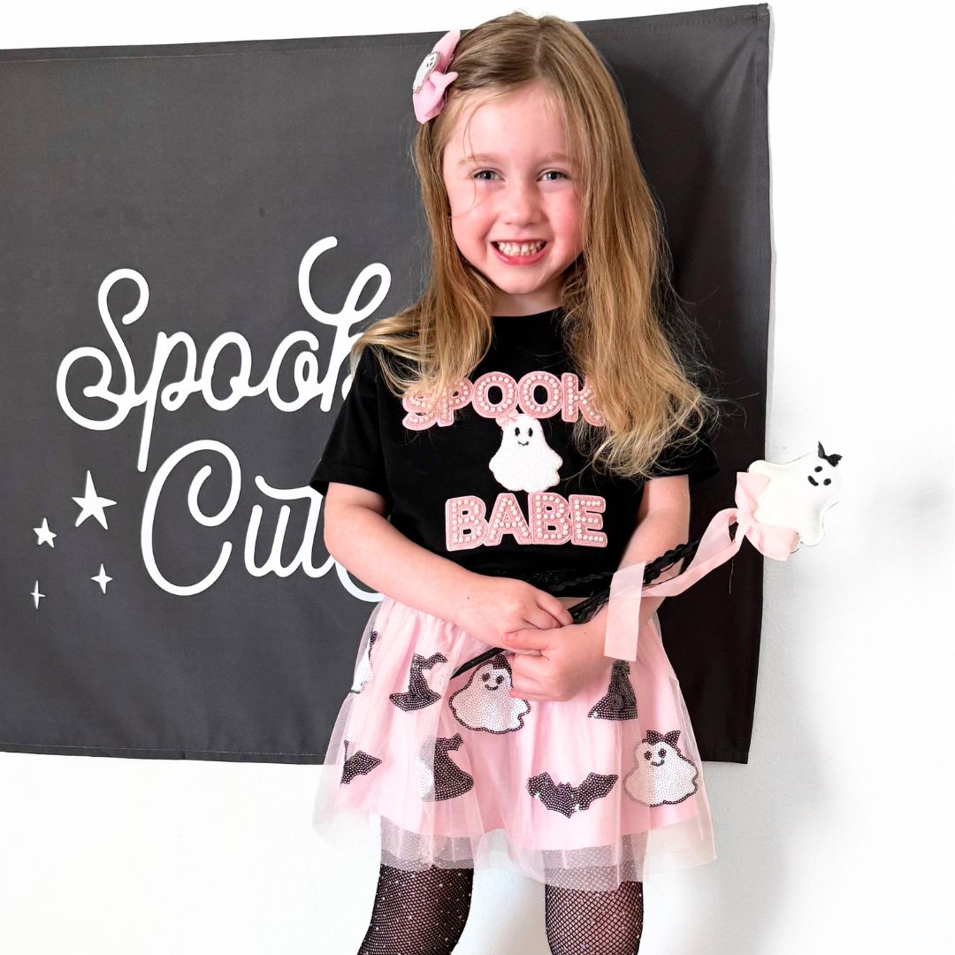 Sweet Wink Tutu - Sequin Spooky Babe