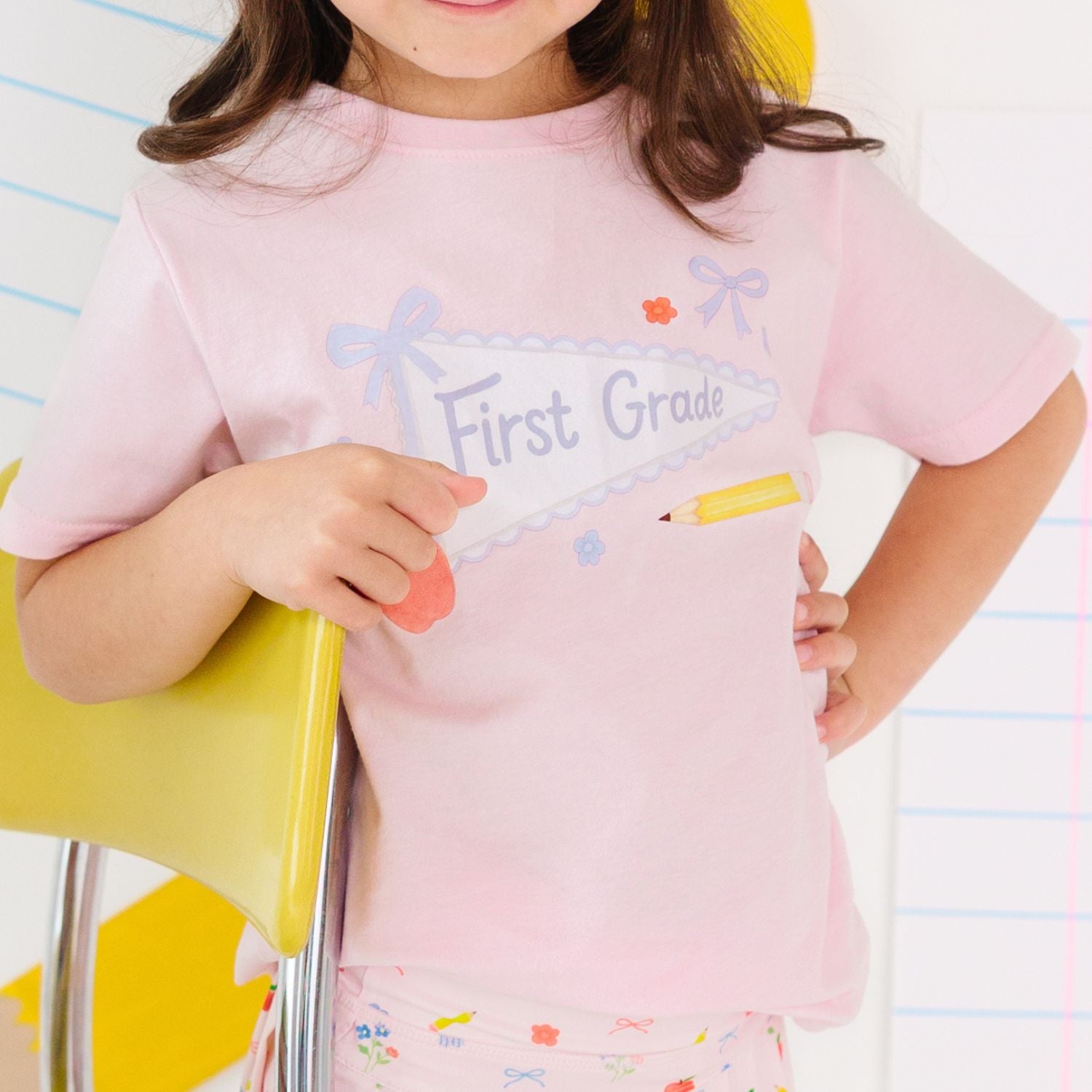 Sweet Wink Shirt - First Grade Pennant