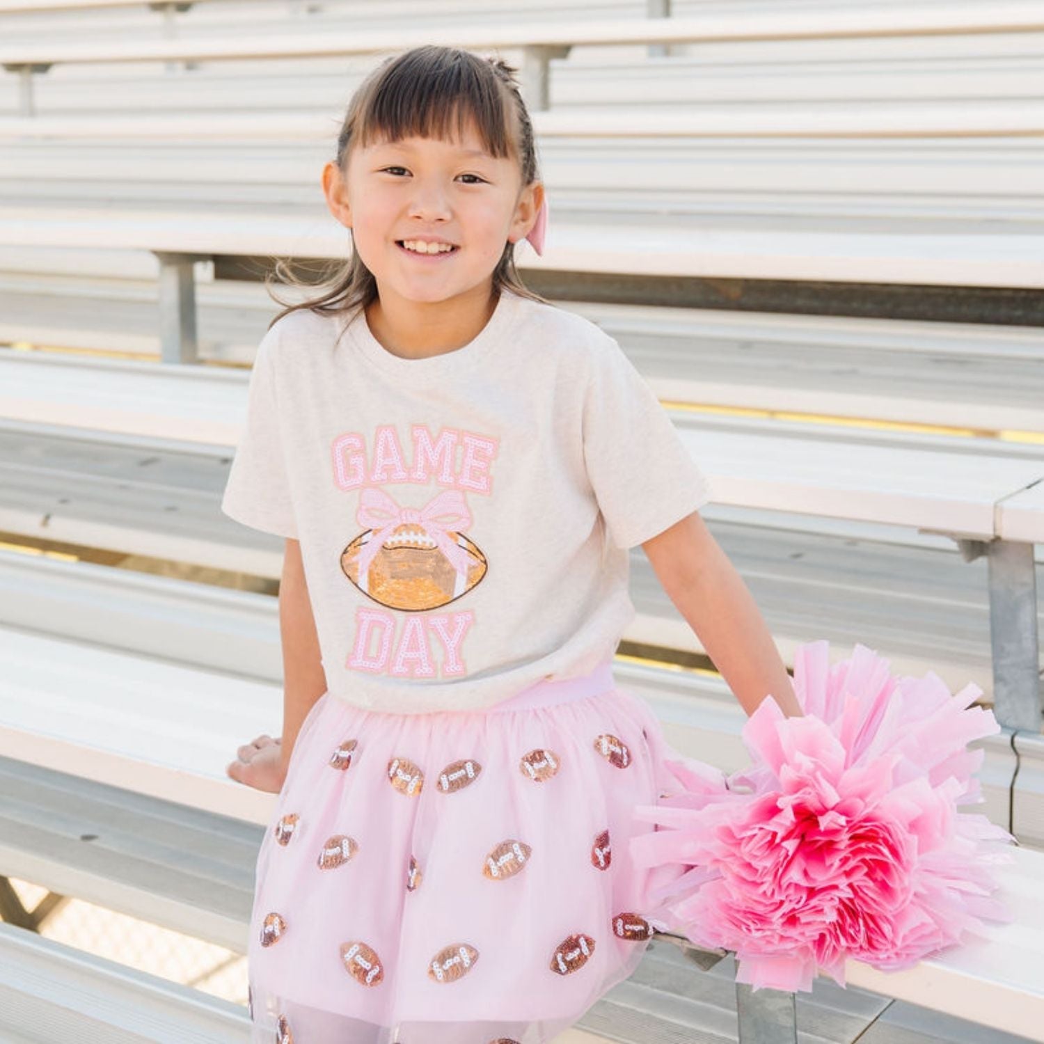 Sweet Wink Shirt - Game Day Sequin Patch